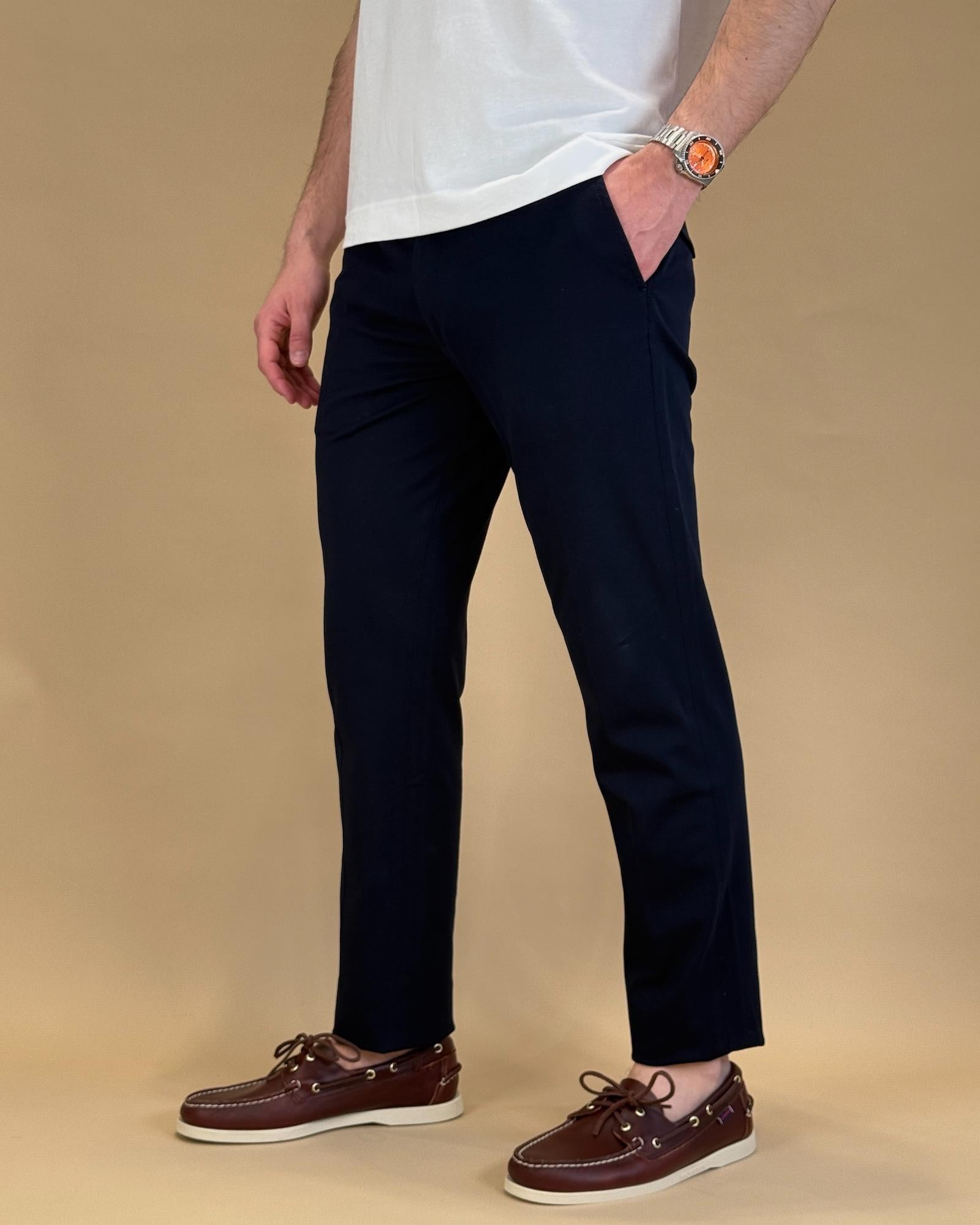 Pantalone in Piquet CN4652 447 Circolo 1901