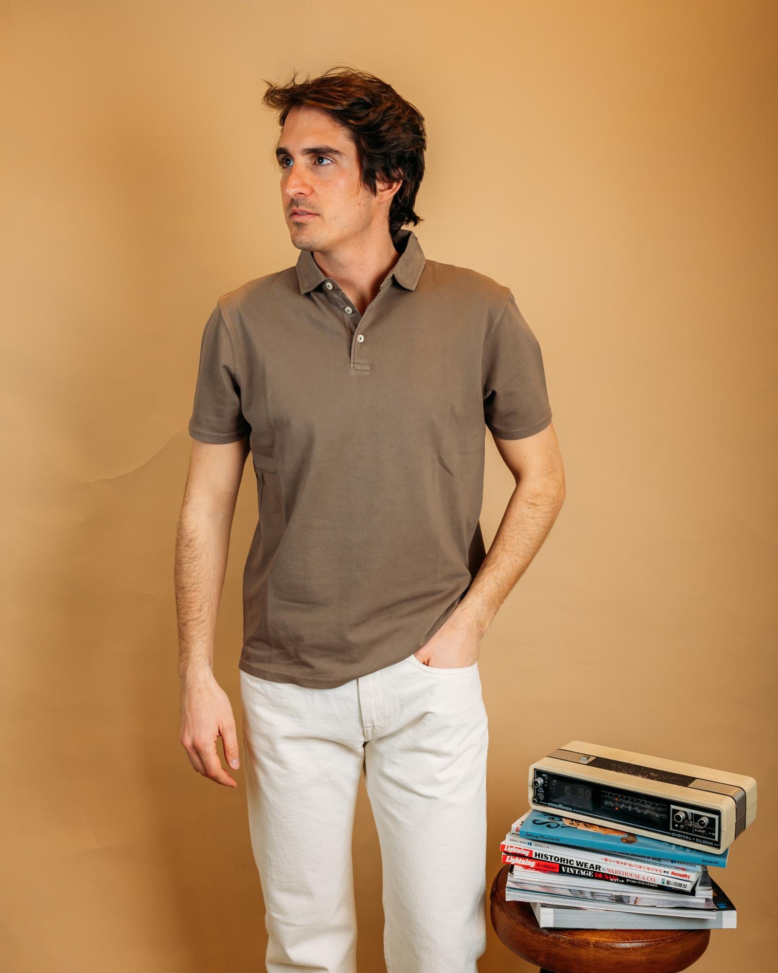 Polo Peter Mud OMPIQ C43 Impure 