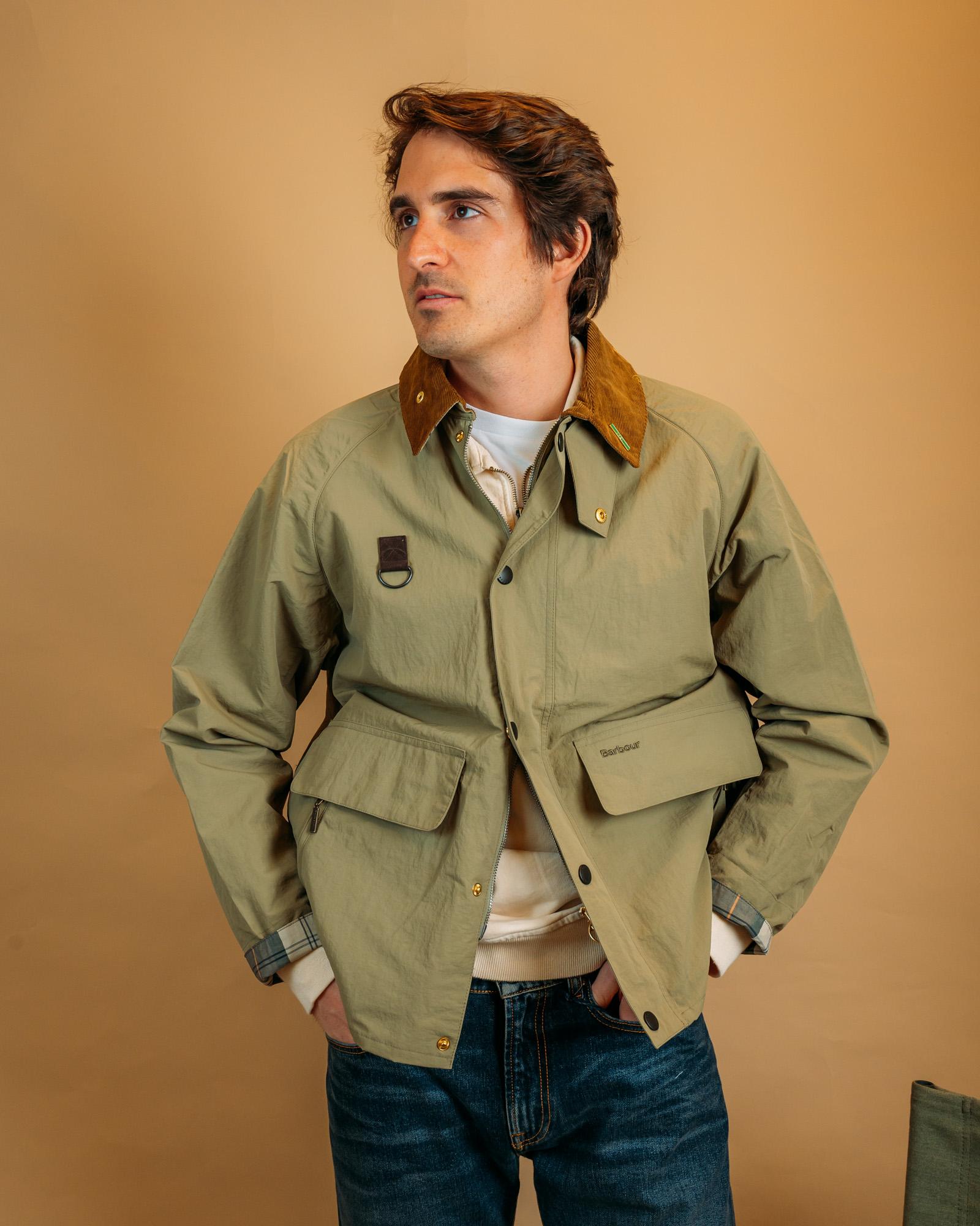 Giacca Spey Icons Bleached Olive MCA1093 OL11 Barbour 