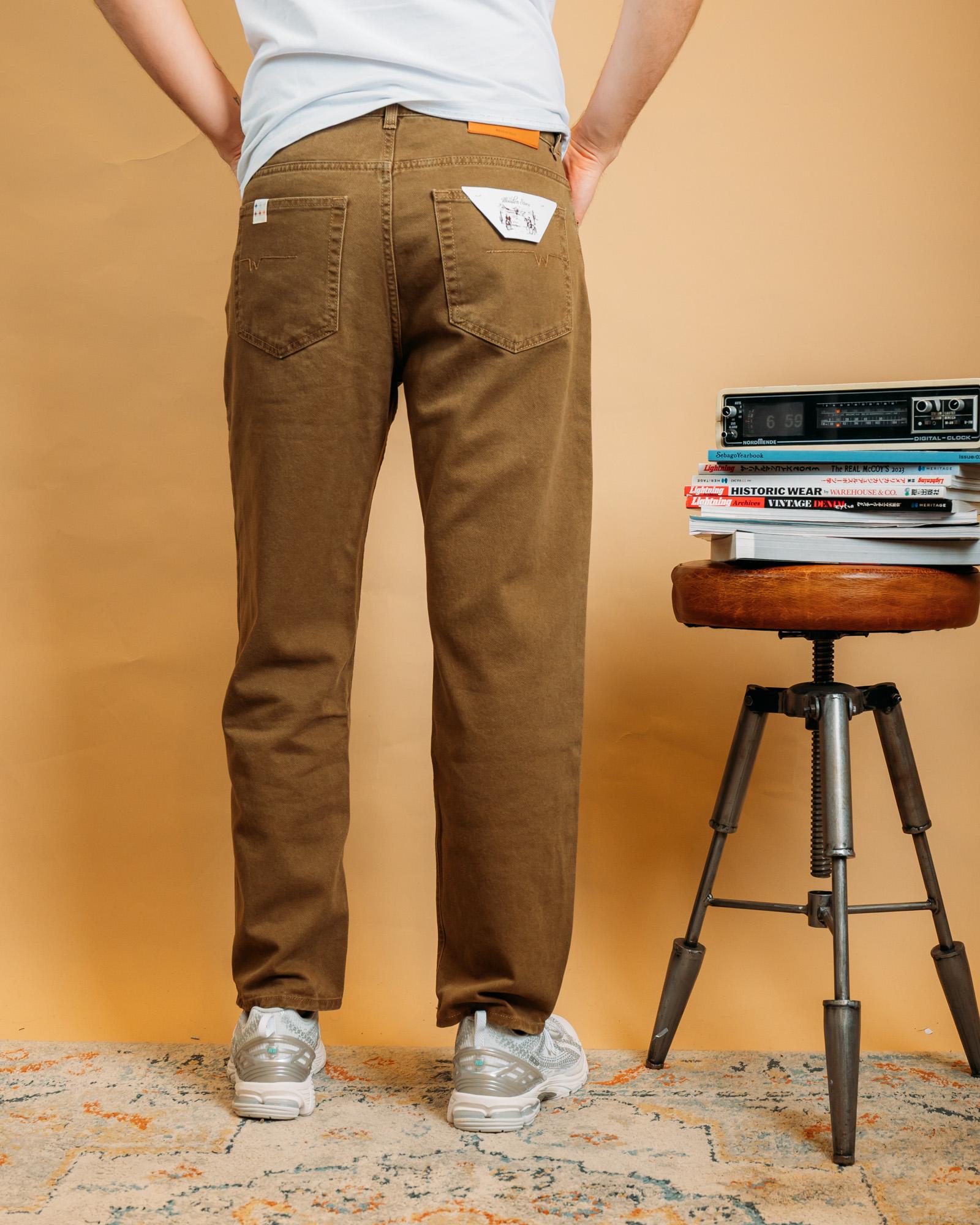 Jeans Original Vintage Cammello Delavè ORIGINALVINTAGE CA Wooden 