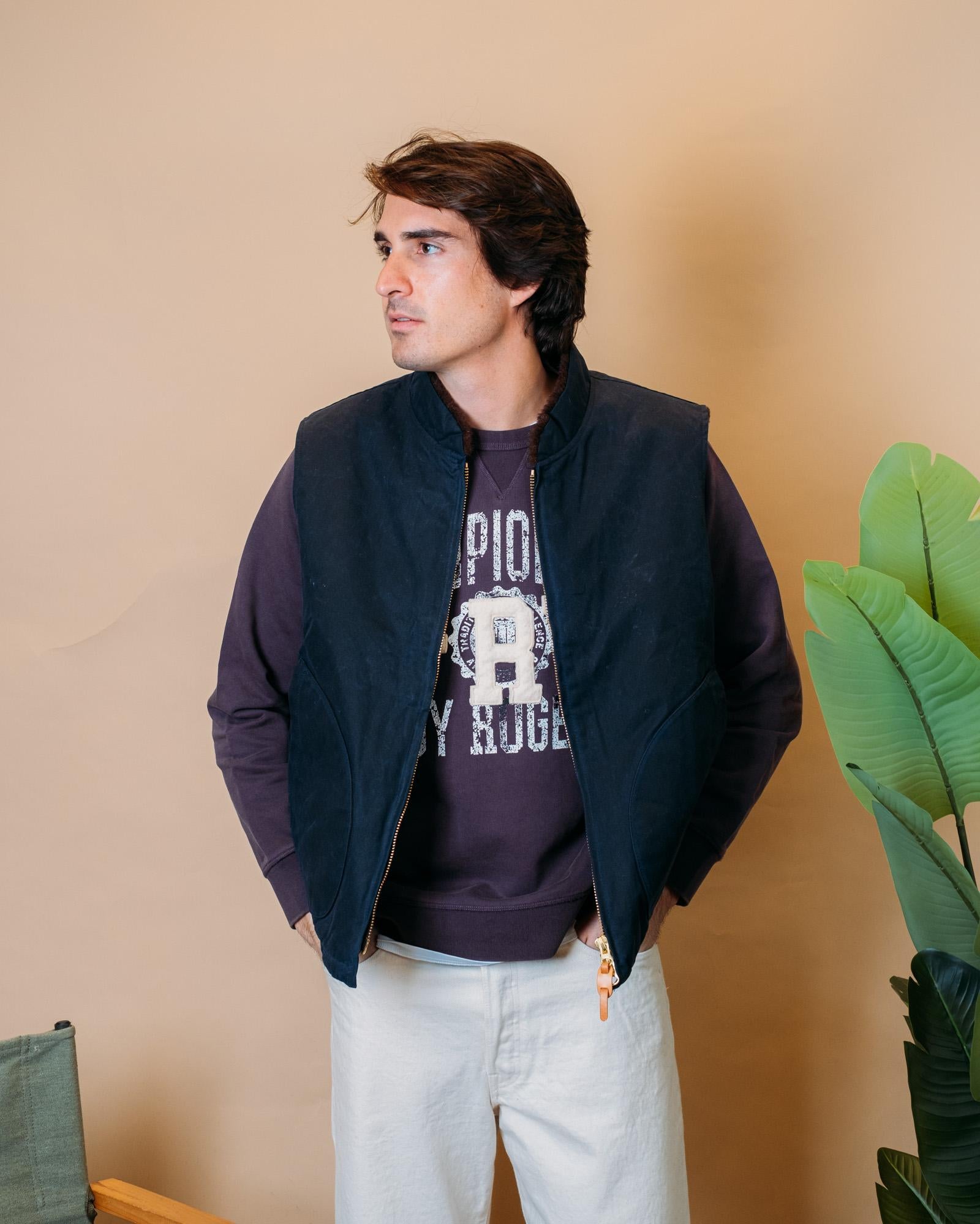 Mountain Vest 7916WX NAVY Manifattura Ceccarelli 