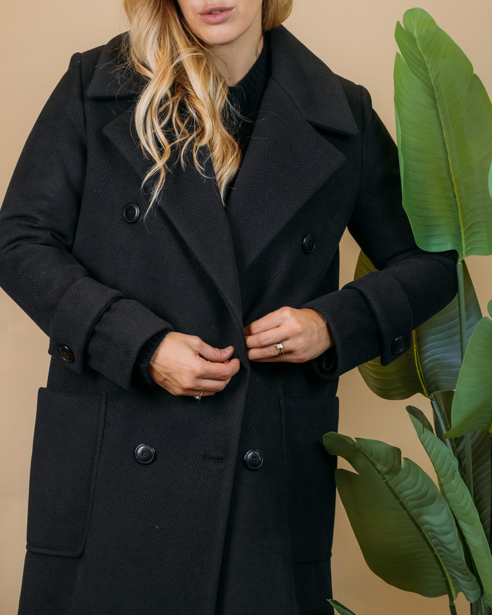 Doppiopetto Lungo 38GC777 NERO Fabiana B. 