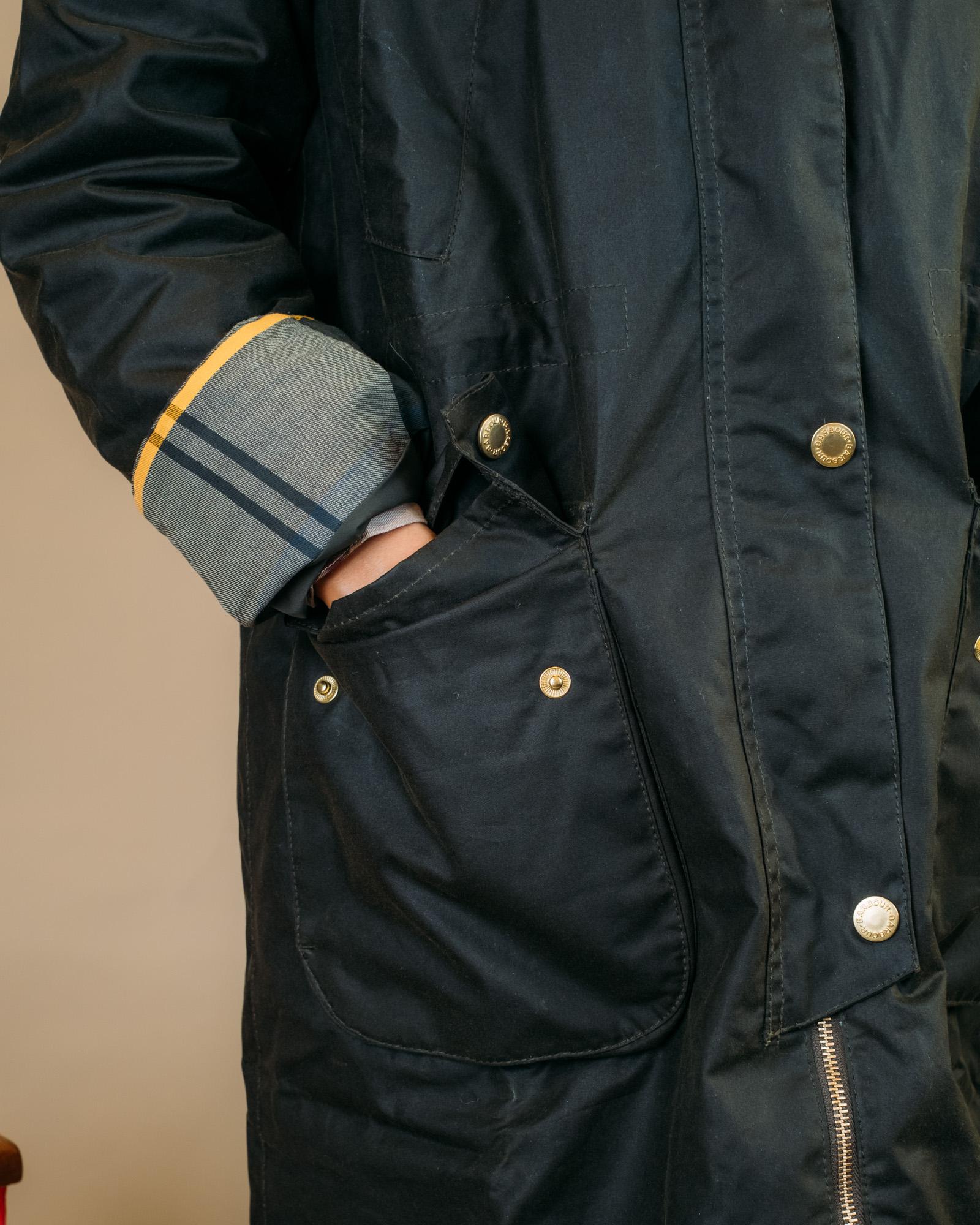 Marcy Wax Parka LWX1456 OL52 Barbour 
