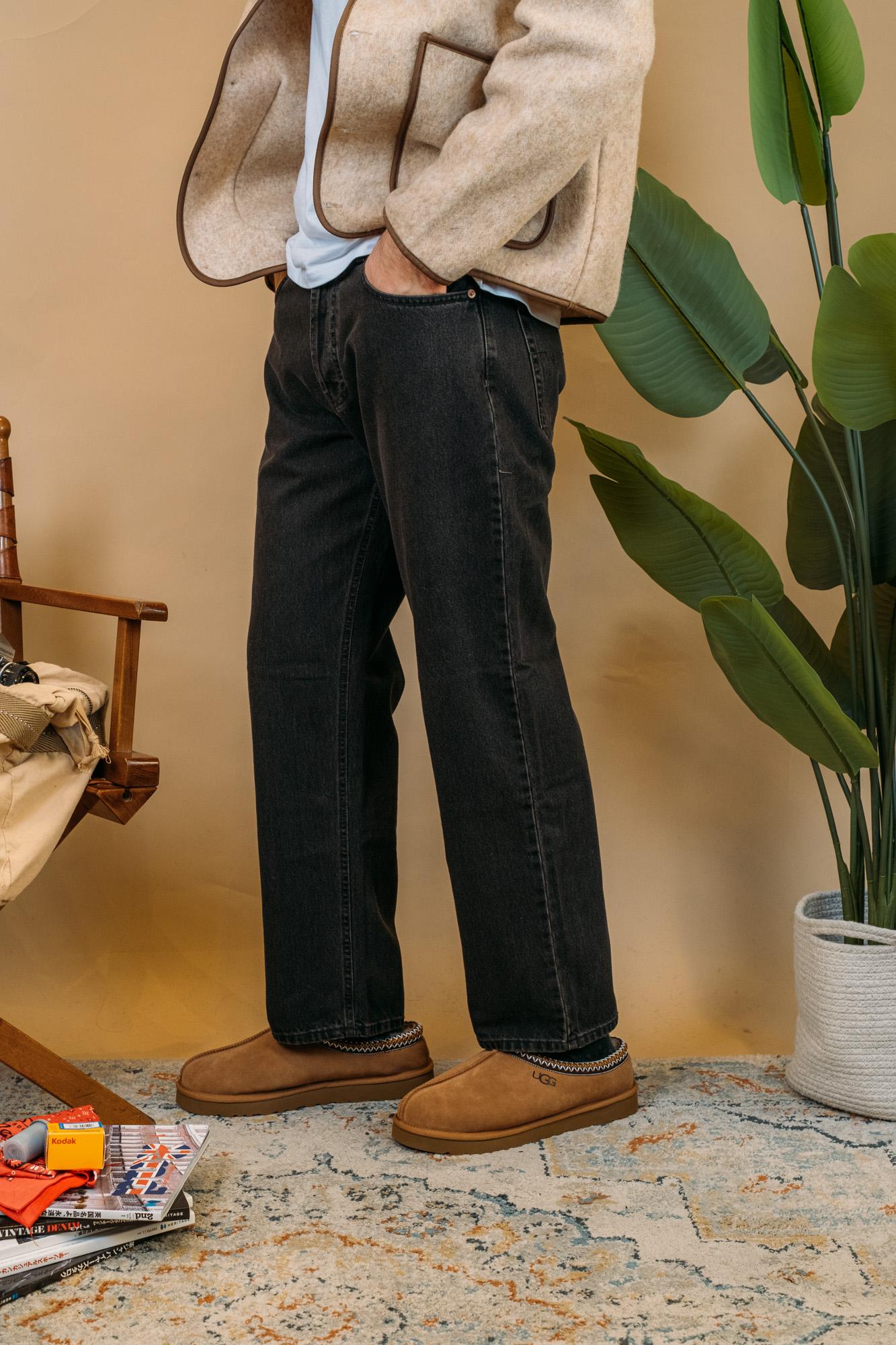 Jeans Original Vintage ORIGINAL VINTAGE VINTAGE BLACK Wooden 