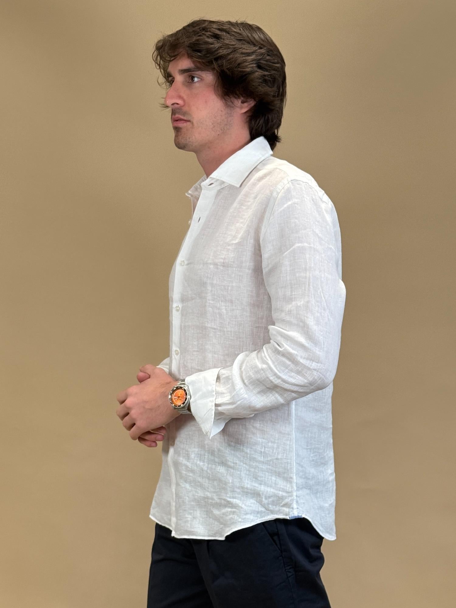 Camicia in Lino 748ML81191 001 Xacus 