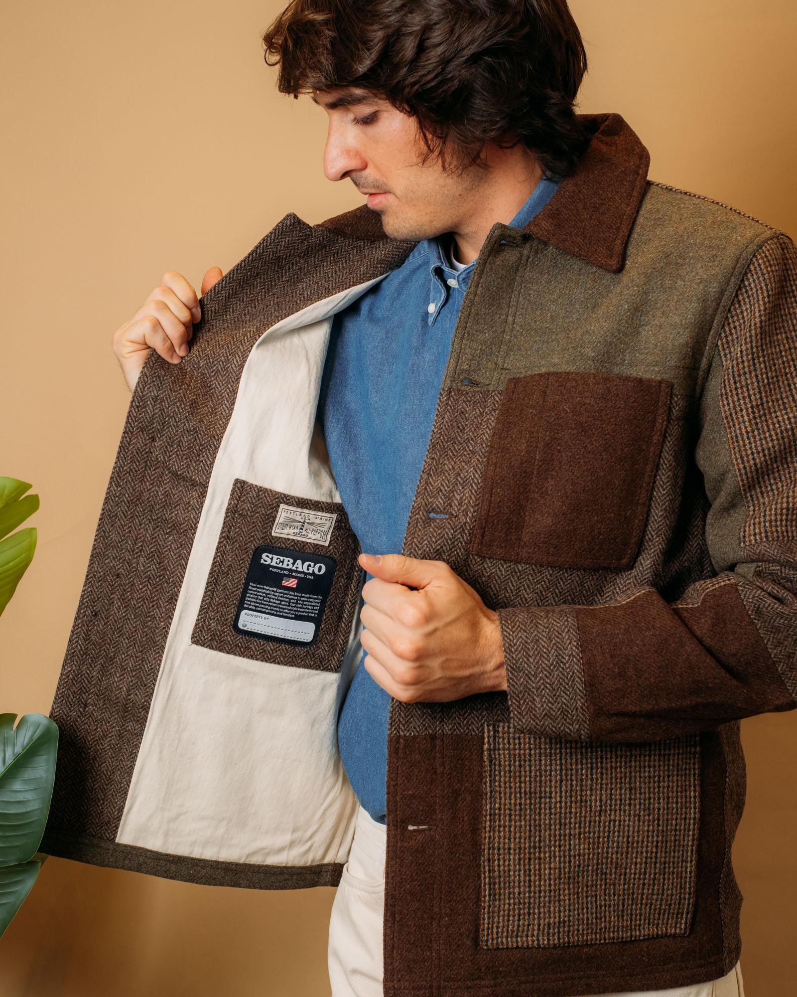 Overshirt Dorr Patchwork 74115TW A00 Sebago 