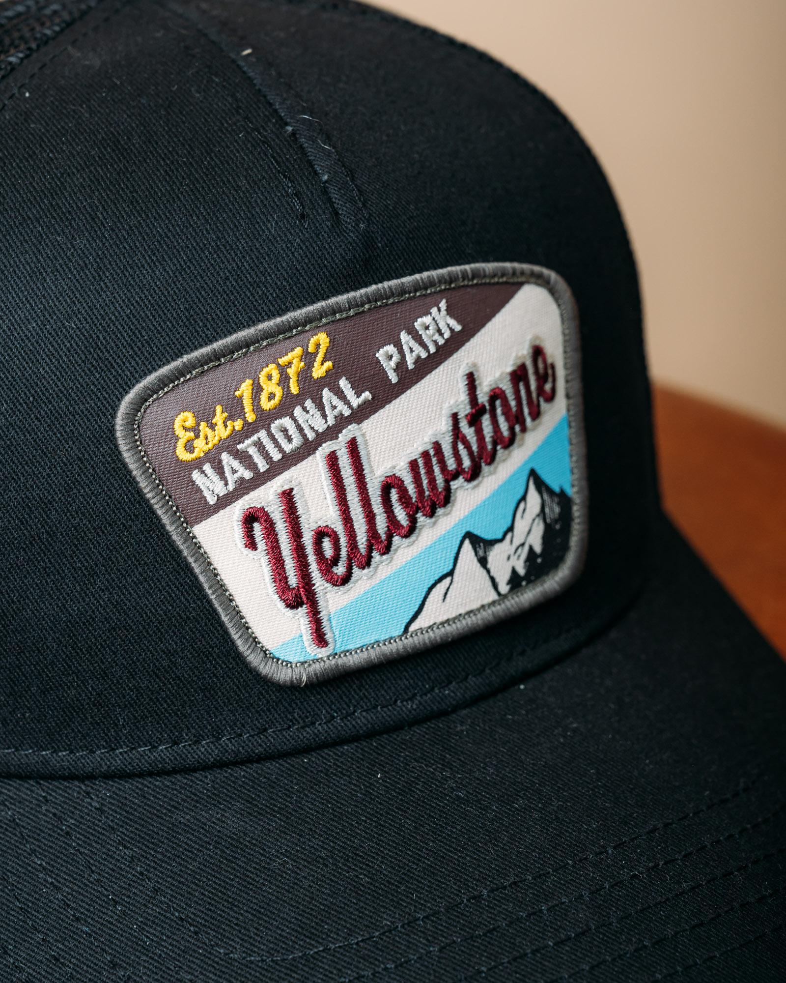 Cappello Yellowstone Black SMU679A_YNP unica American Needle 