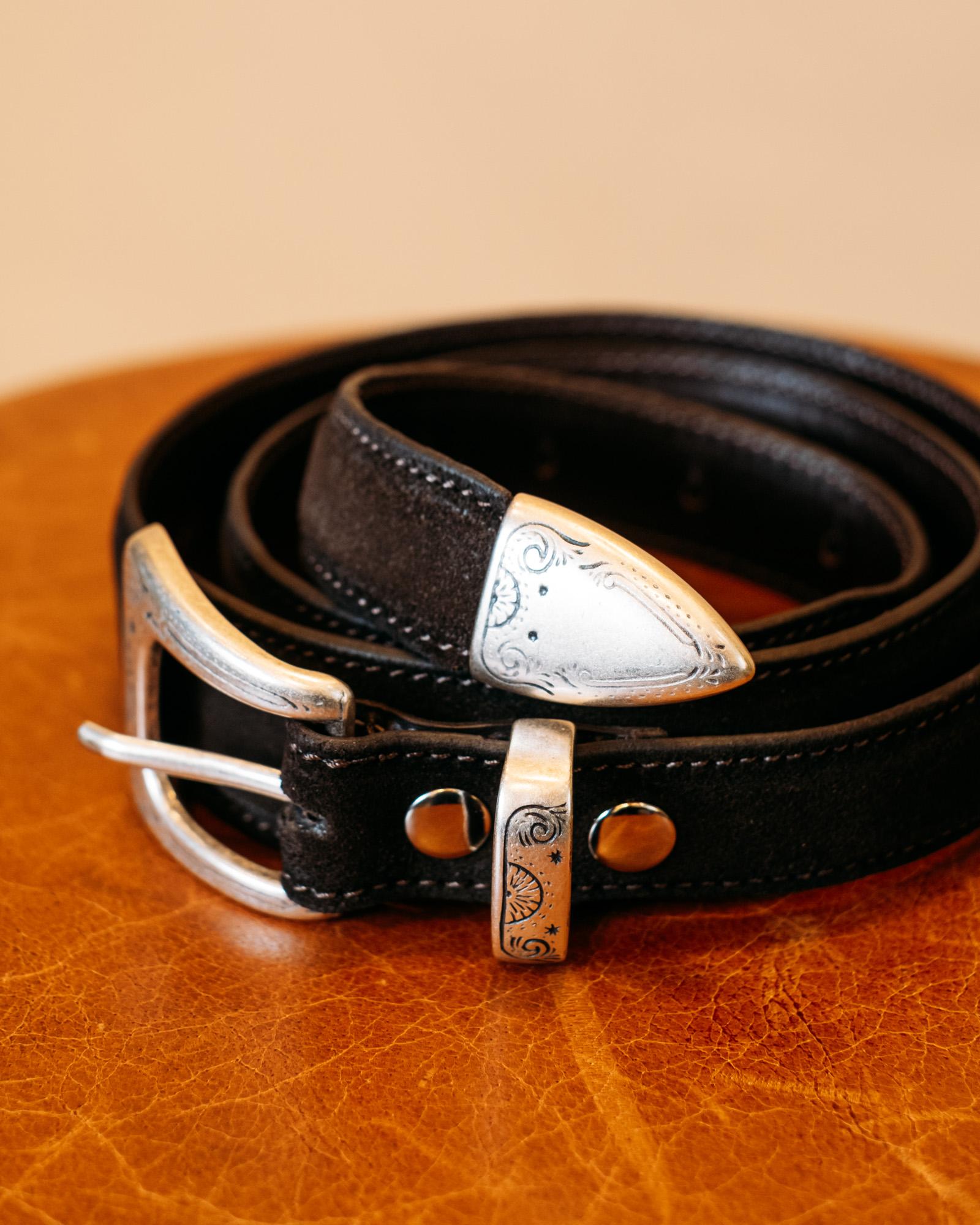 Cintura in Pelle Moro 313/35 MO Alberto Luti 