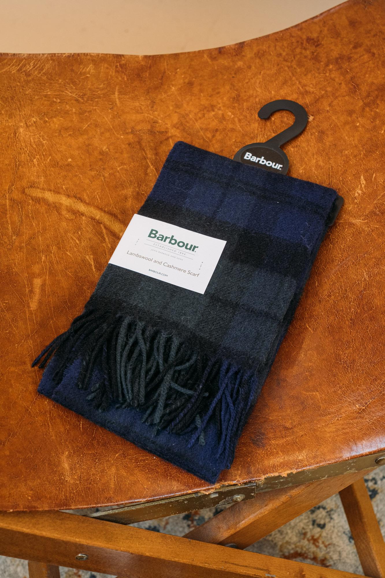 New Check Tartan Scarf USC0137 NY91 Barbour 