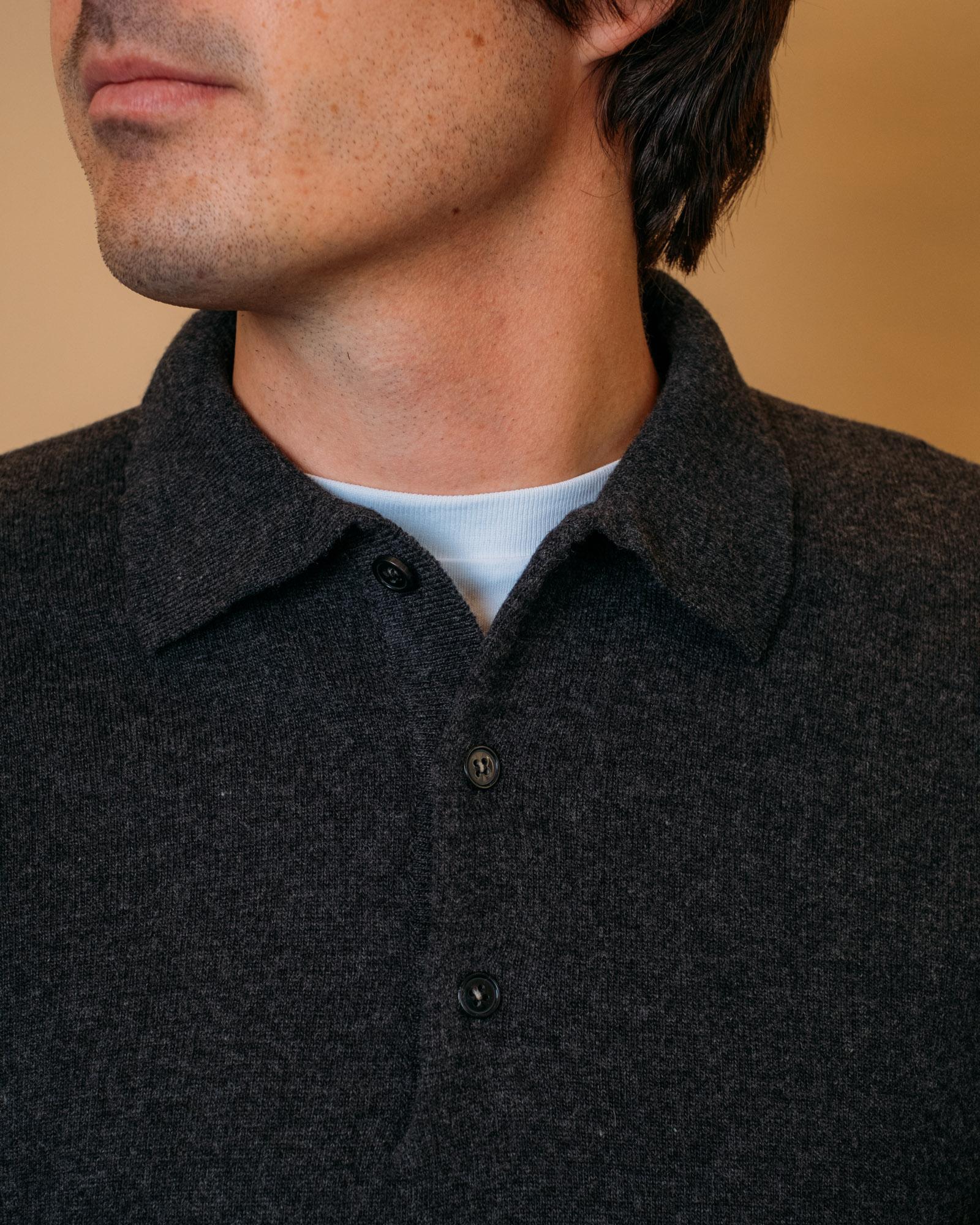 Polo in Lana e Cashmere 1859102 708 Gaffi 