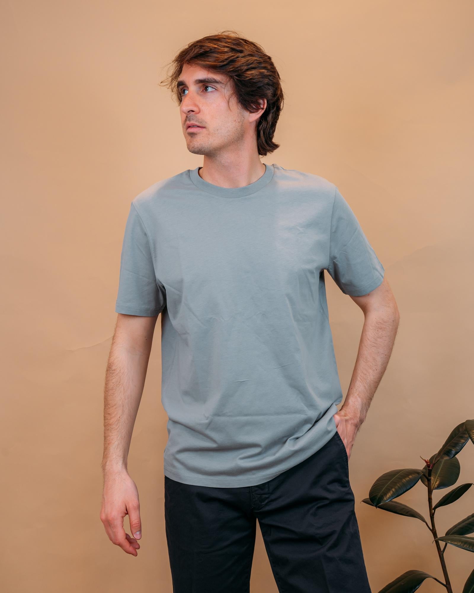 T-shirt Travis Tee Misty Grey STTU169 C138 Gaffi 