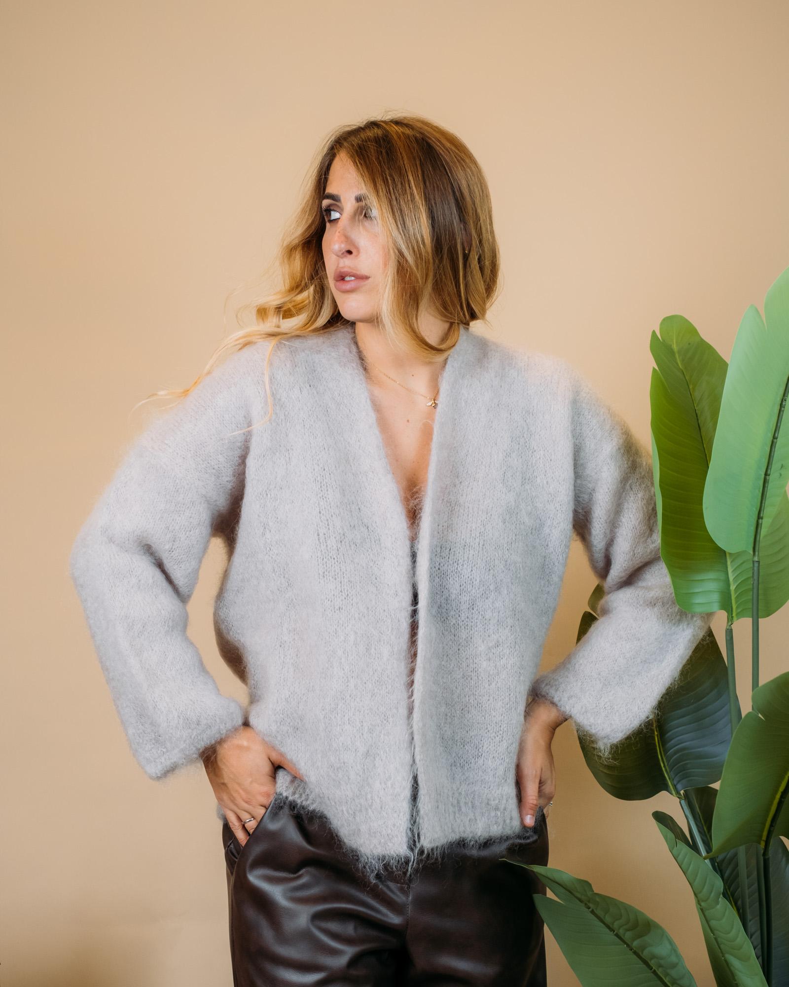 Cardigan Mohair FLEDK9231 CORDA Ottodame 