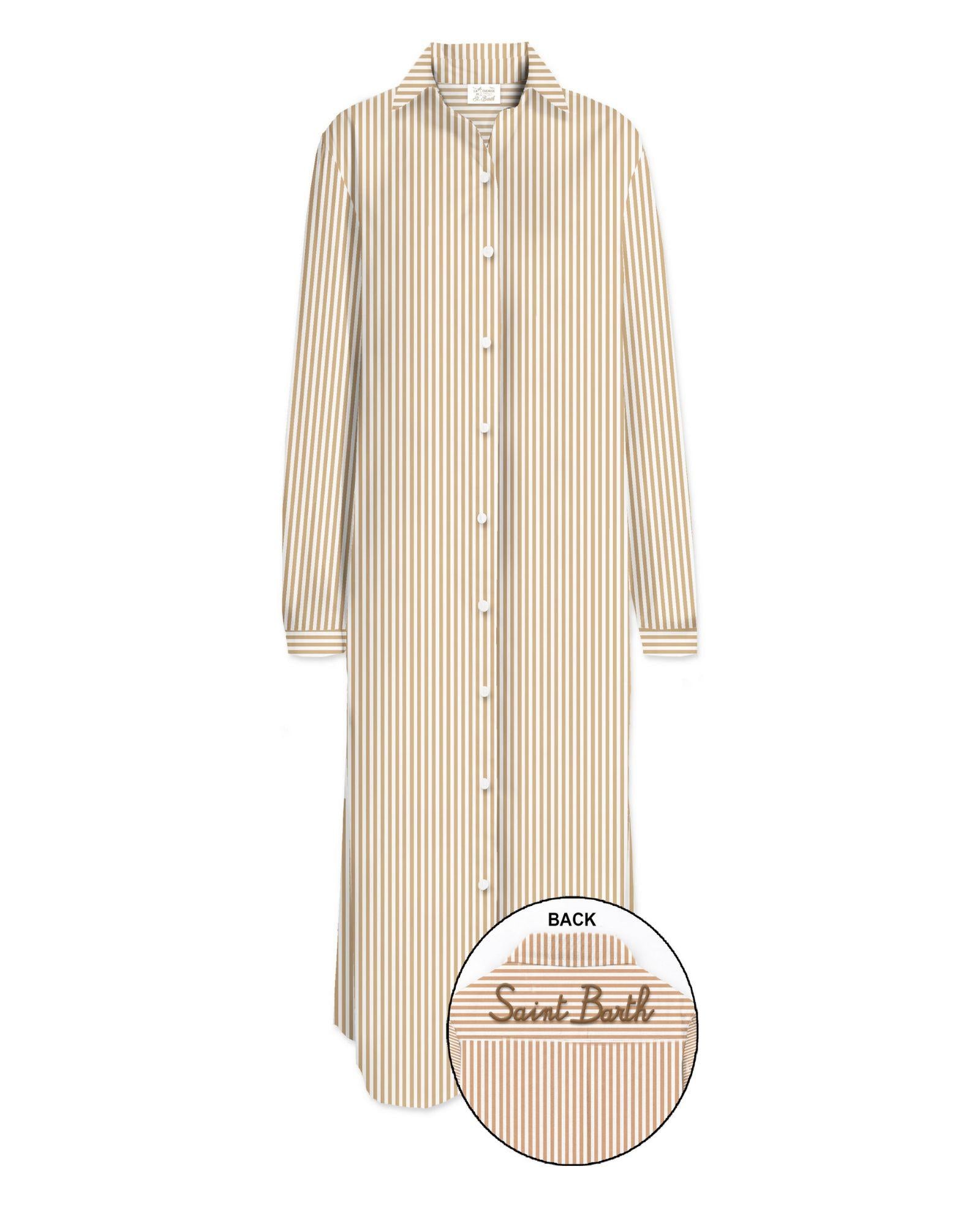 Abito Adeline Beige ADN0001 01293L MC2 Saint Barth 