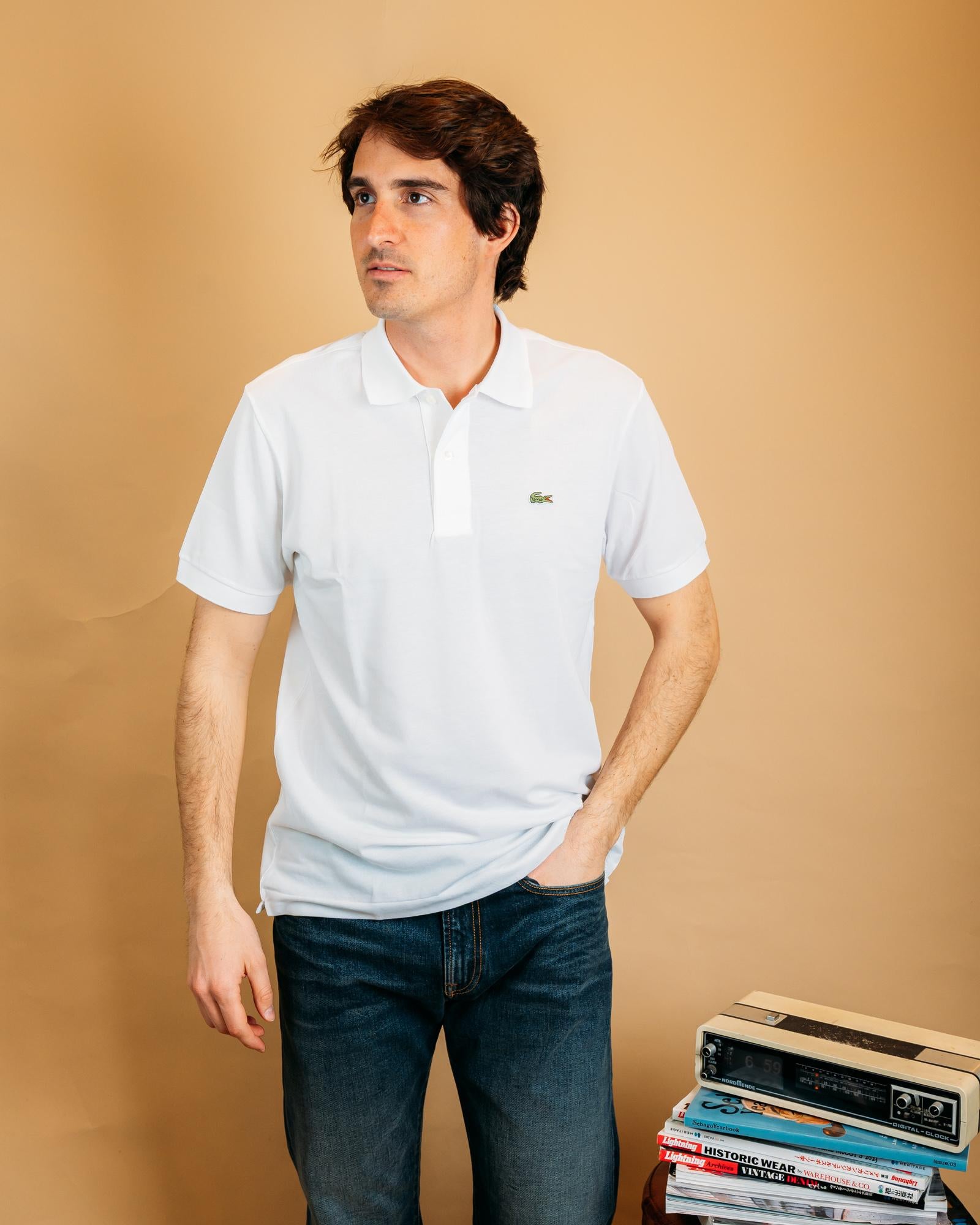 Polo L.12.12 Light Bianco PH9851 001 Lacoste 