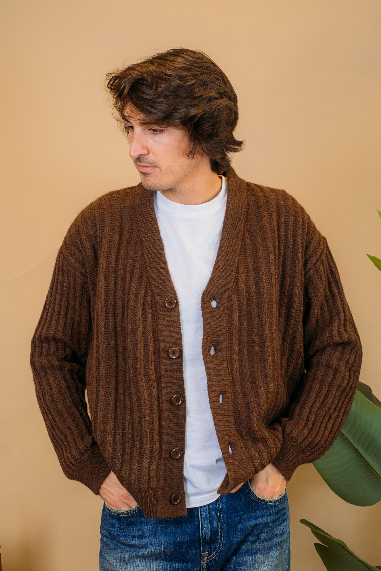 Cardigan Brunico BRUNICO MARRONE Wooden 