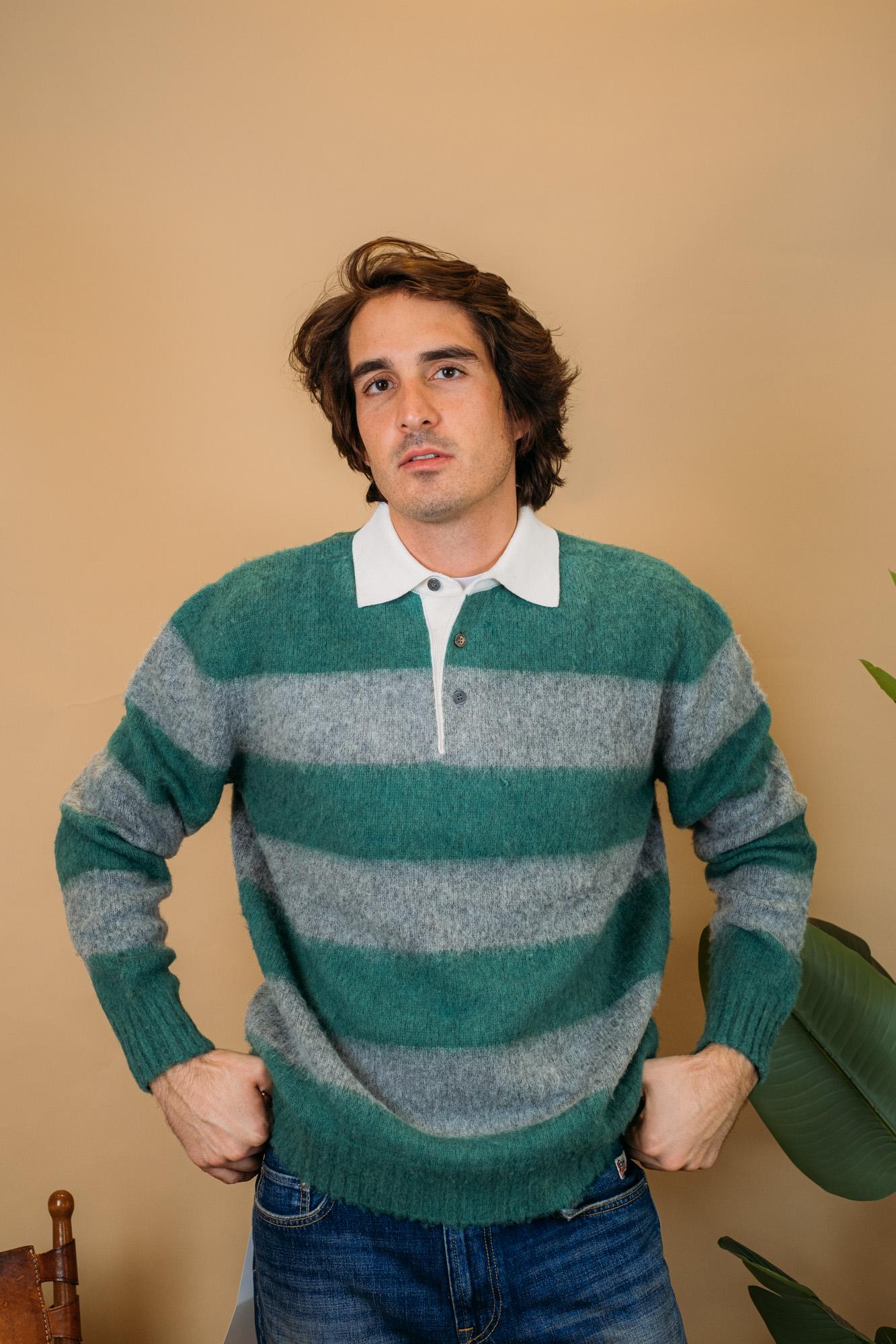 Polo Rugby Shetland RRU90240CM891510 C0480 Roy Roger's