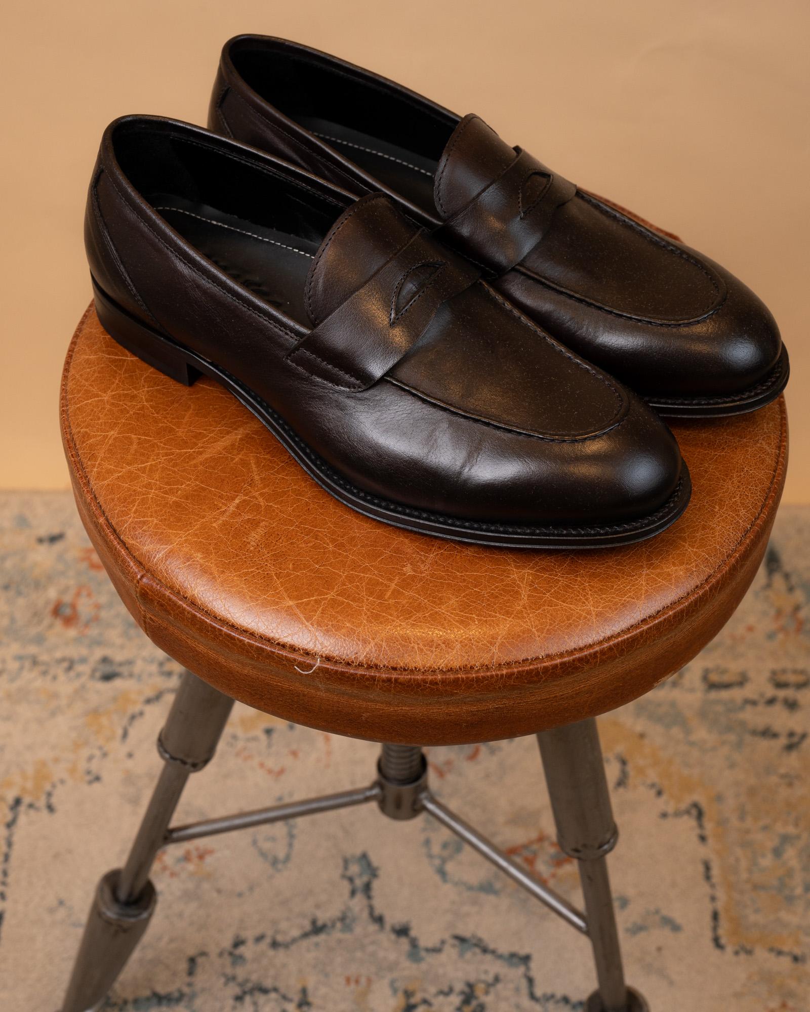 Mocassino Penny Loafer Moro 4021FWTFRMFR MO Crisci x Gaffi 