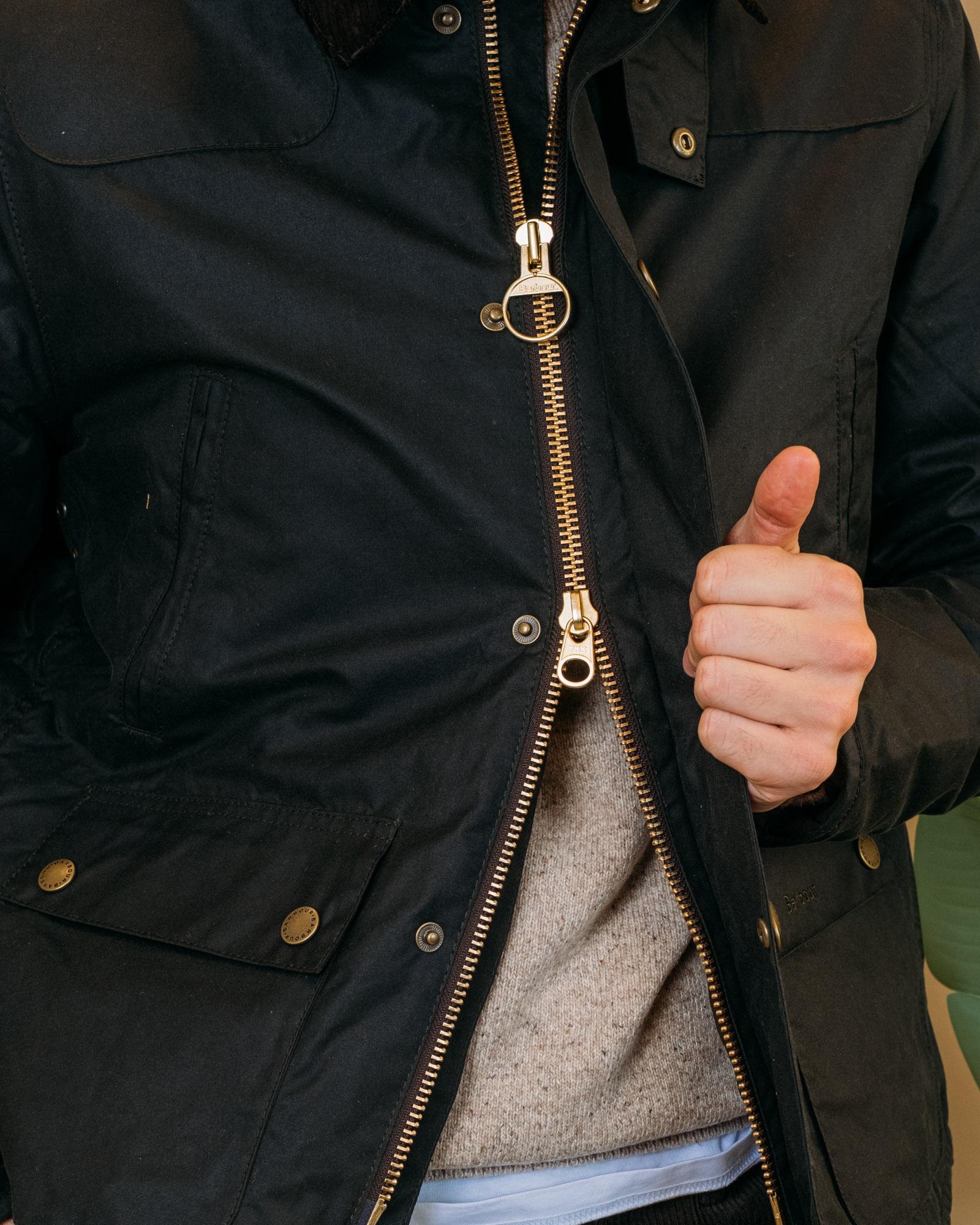 Reelin Wax Jacket MWX1106 SG51 Barbour 
