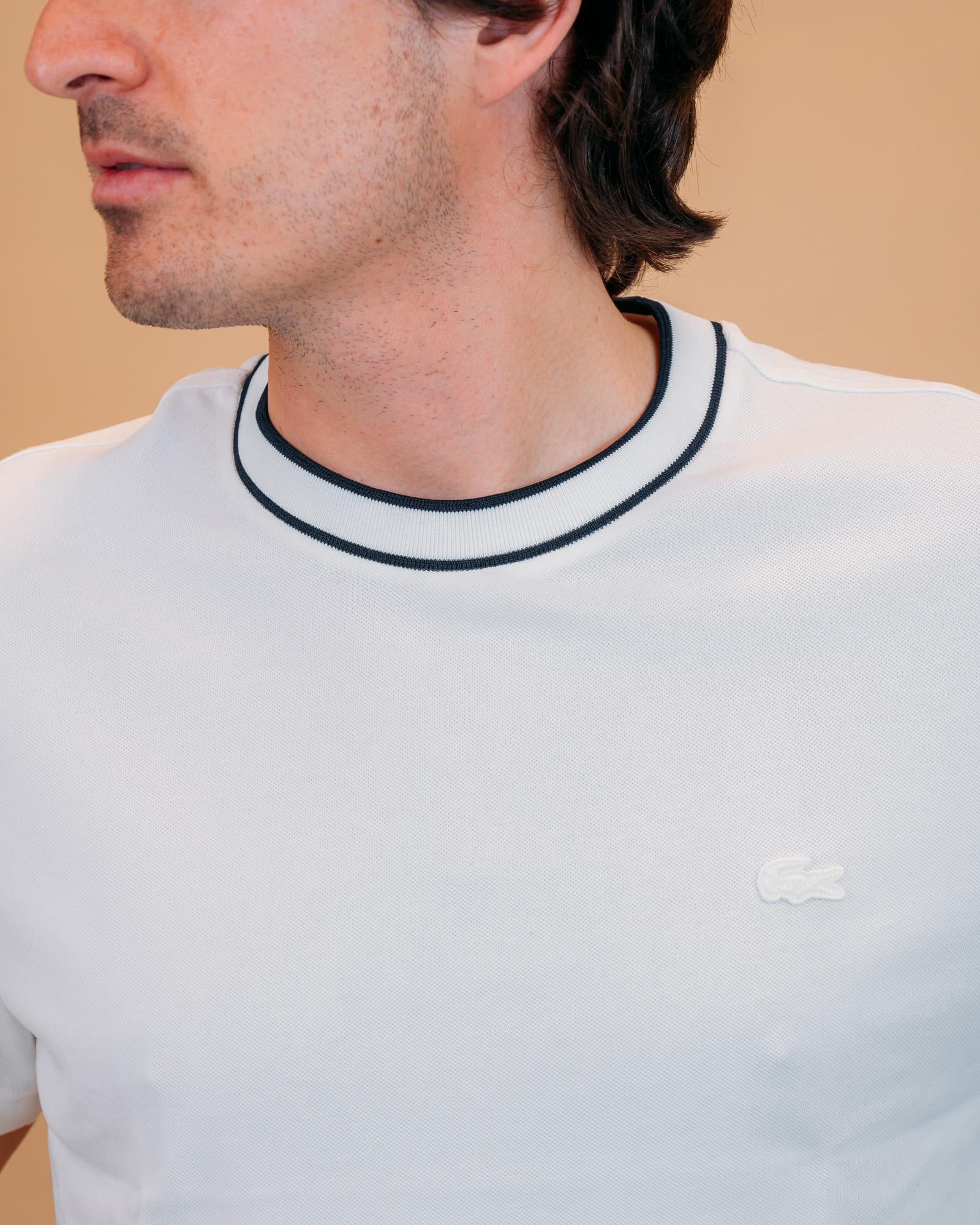 T-shirt Piquet White TH8174 70V Lacoste 