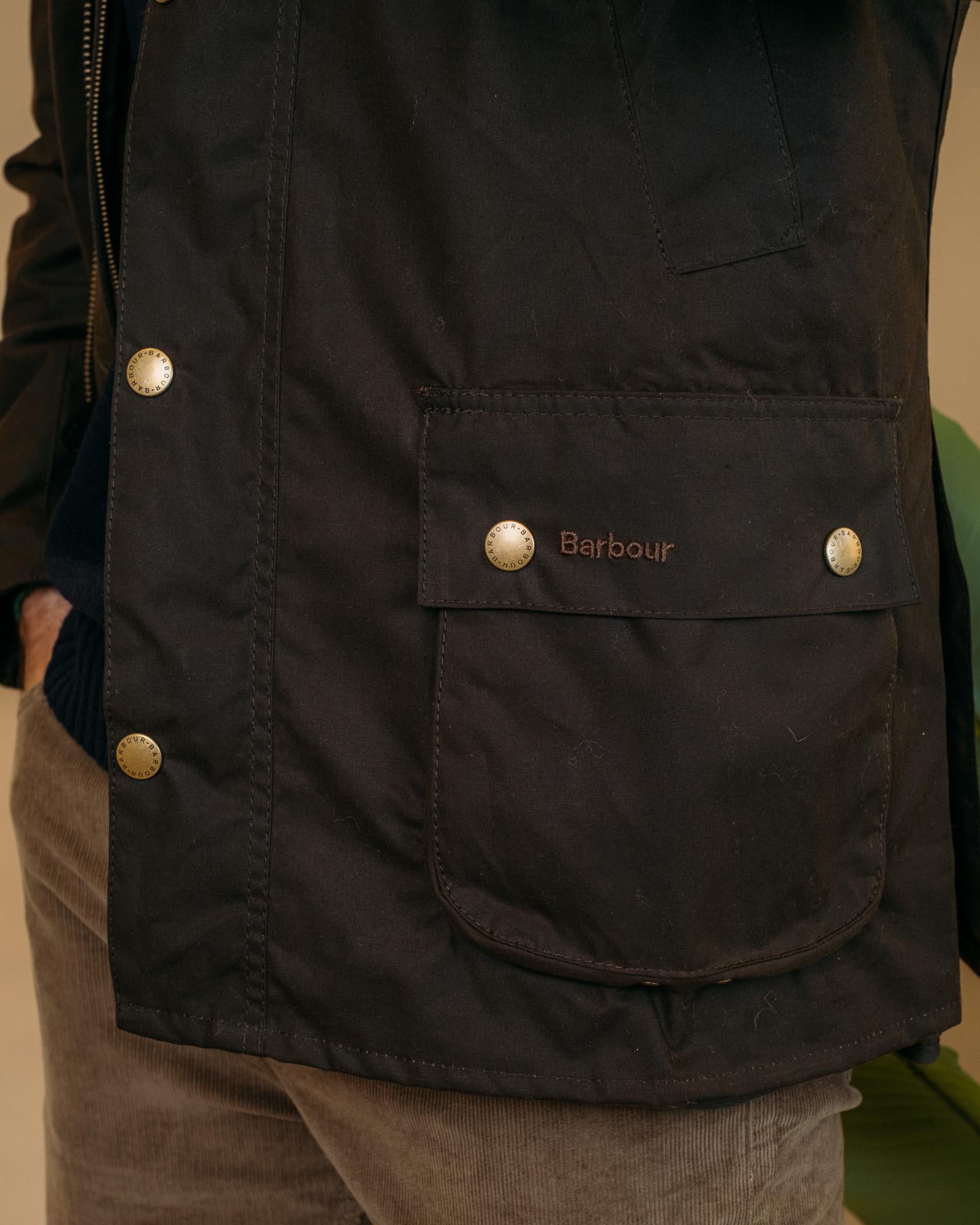 Ashby Wax Jacket MWX0339 OL71 Barbour 