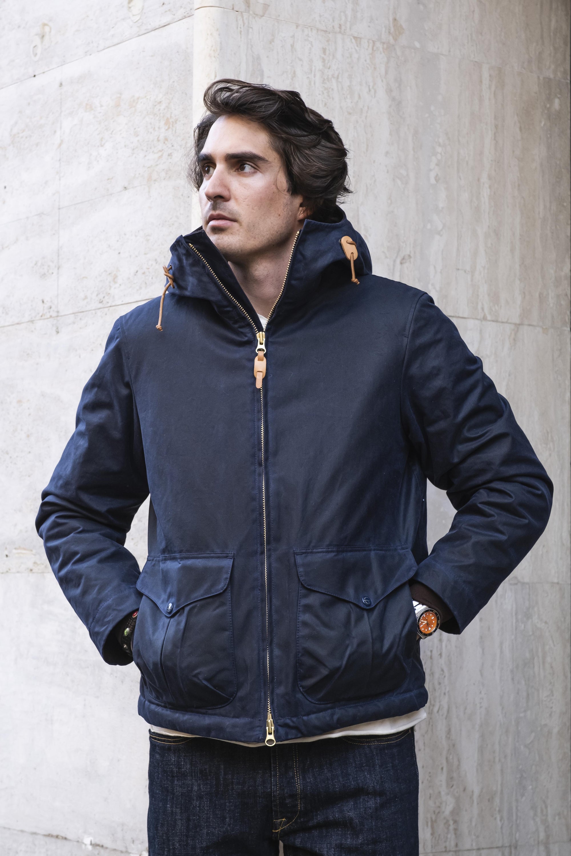 Blazer Coat 7066NAVY NAVY Manifattura Ceccarelli 