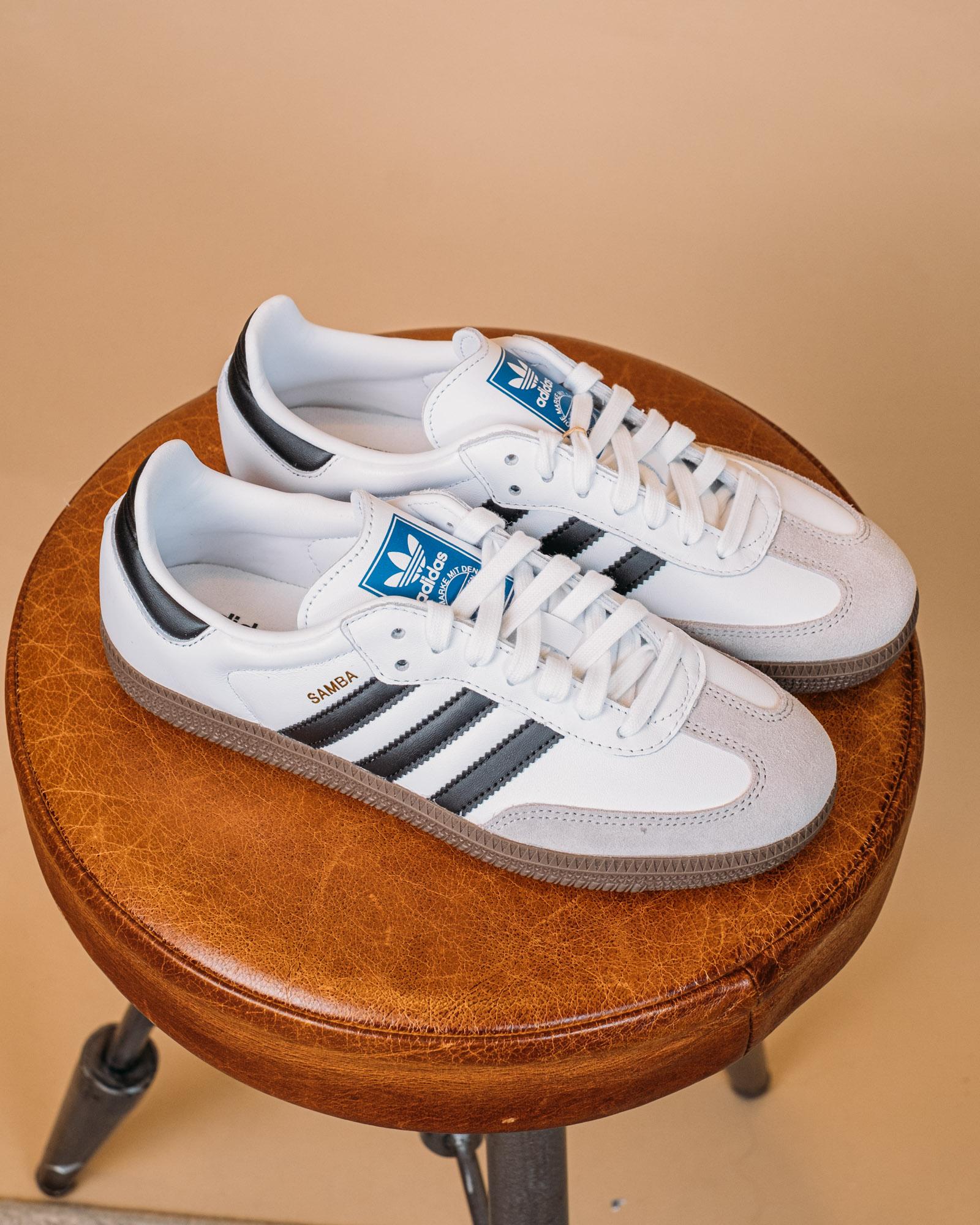 Samba Original B75806 WHT/BLK Adidas 