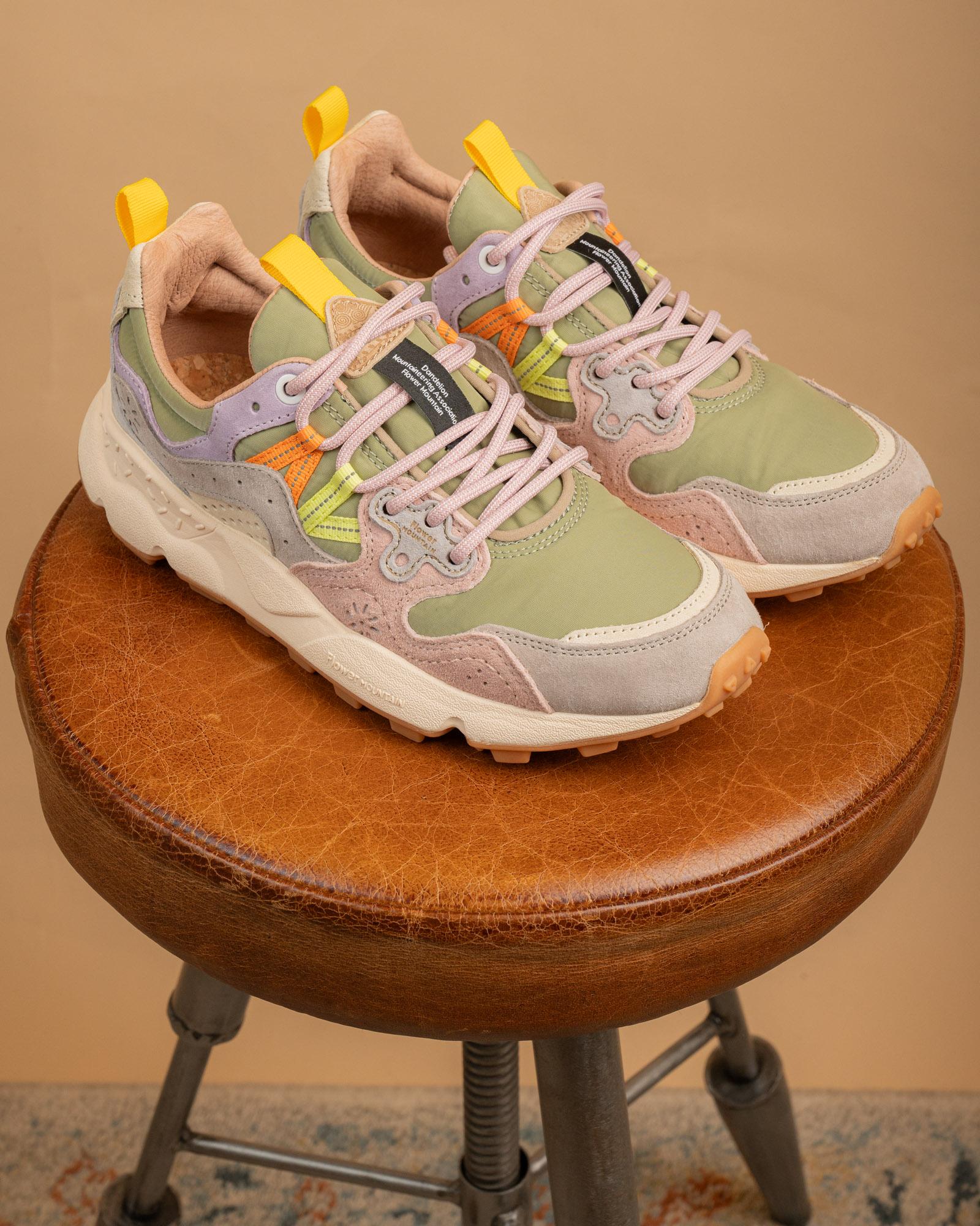 Sneakers Yamano 3 Grigio-Verde 001201781701 1B43 Flower Mountain 
