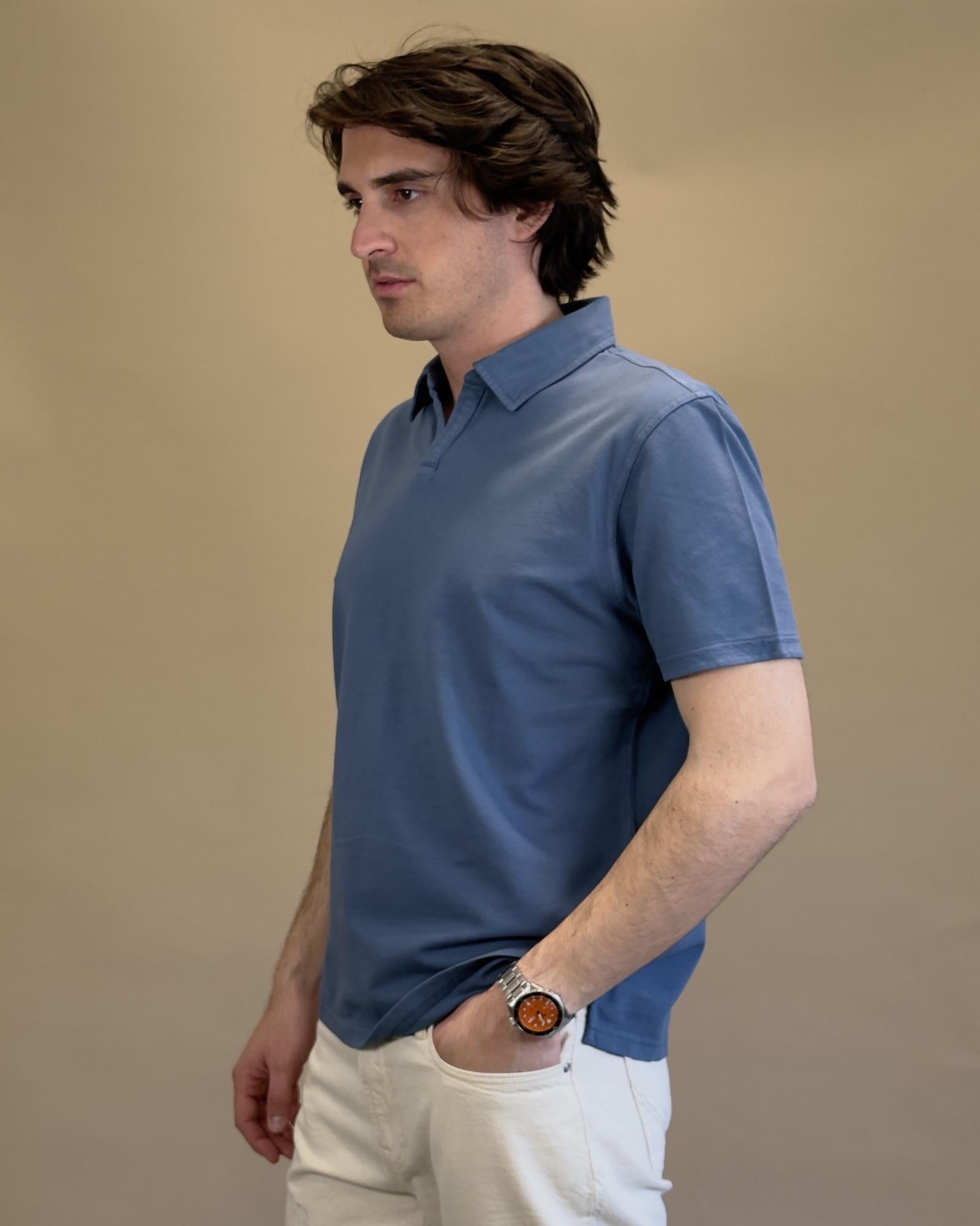 Polo in Piquet BLKM2005 RO Bl'ker