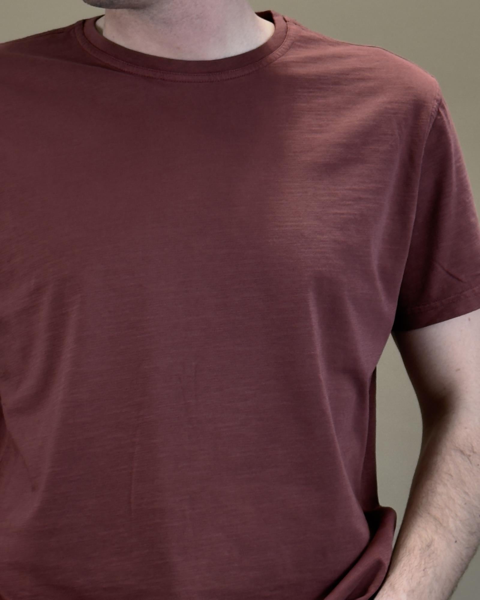 T-shirt in Cotone Fiammato BLKM1009 BO Bl'ker