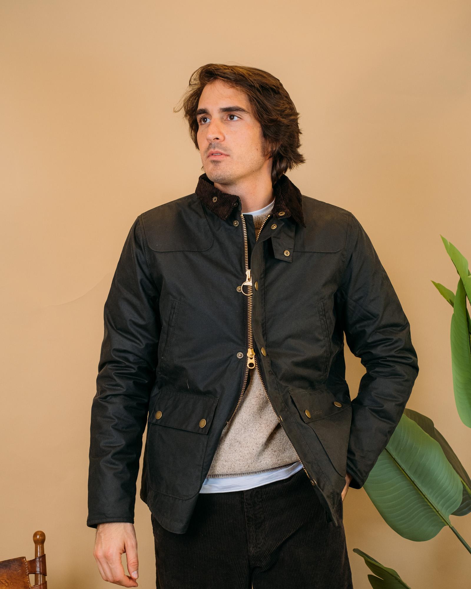 Reelin Wax Jacket MWX1106 SG51 Barbour 