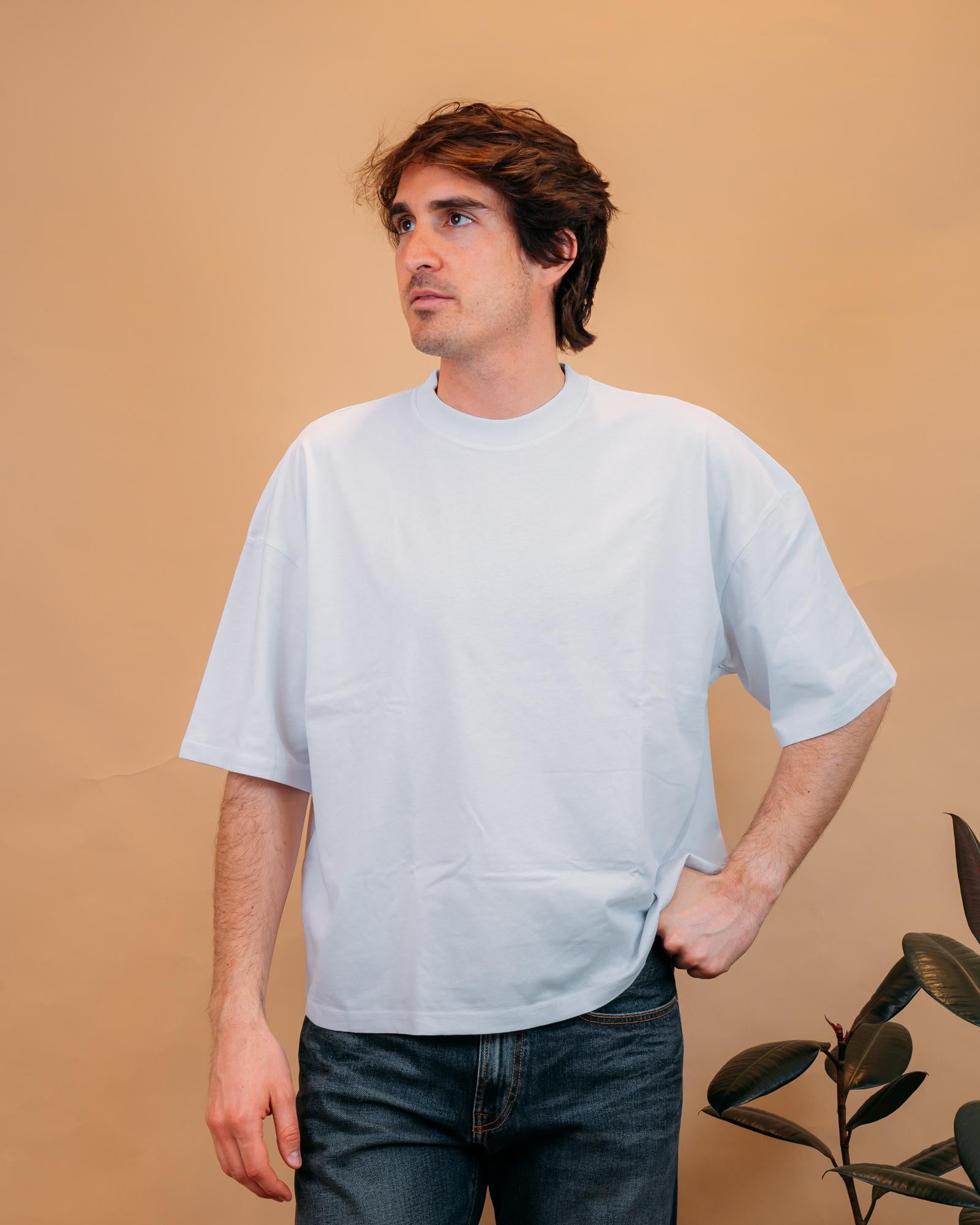 Logan Cropped Tee White STTU258 C001 Gaffi 