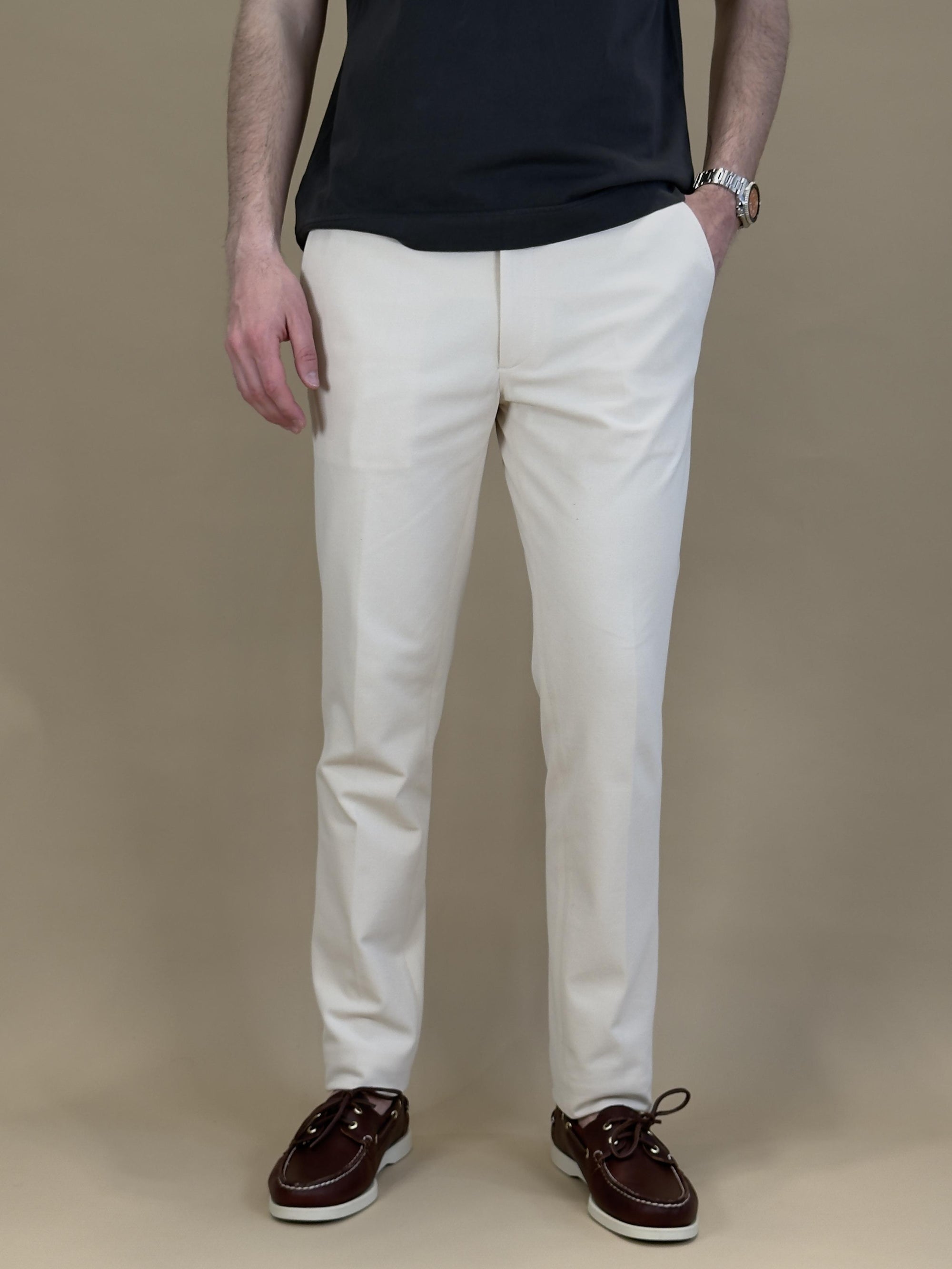 Pantalone in Piquet CN4652 1074 Circolo 1901