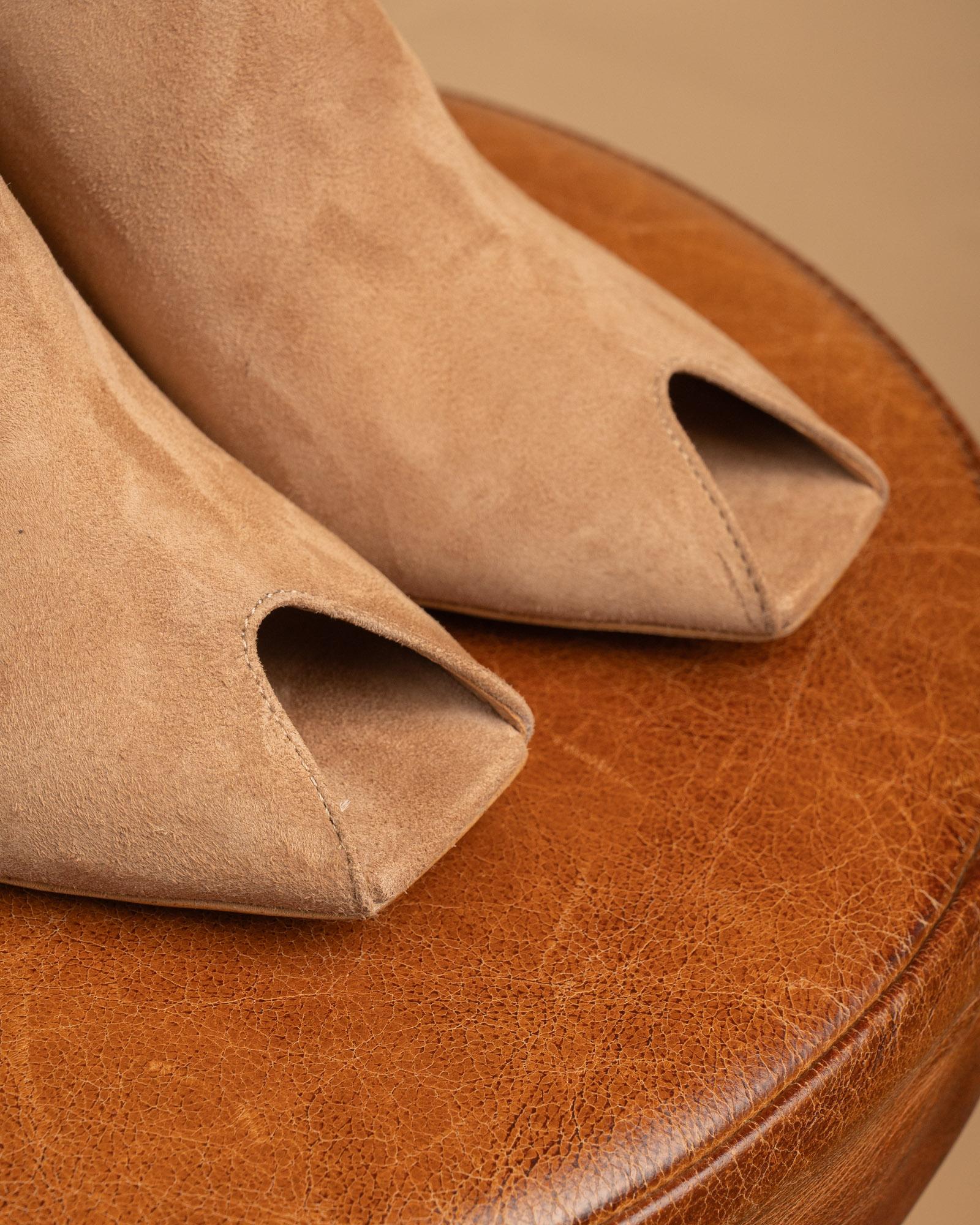 Sabot Camoscio Camel 2172 CA Elle Studio 