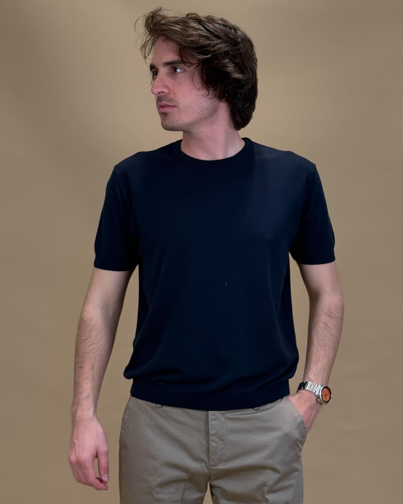 T-shirt in Filo 56063Y 60 Gaffi 