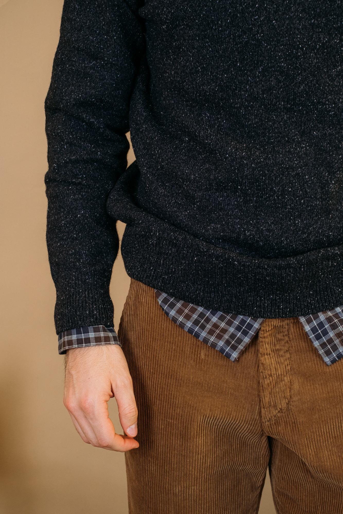 Essential Tisbury Crew MKN0844 BK31 Barbour 