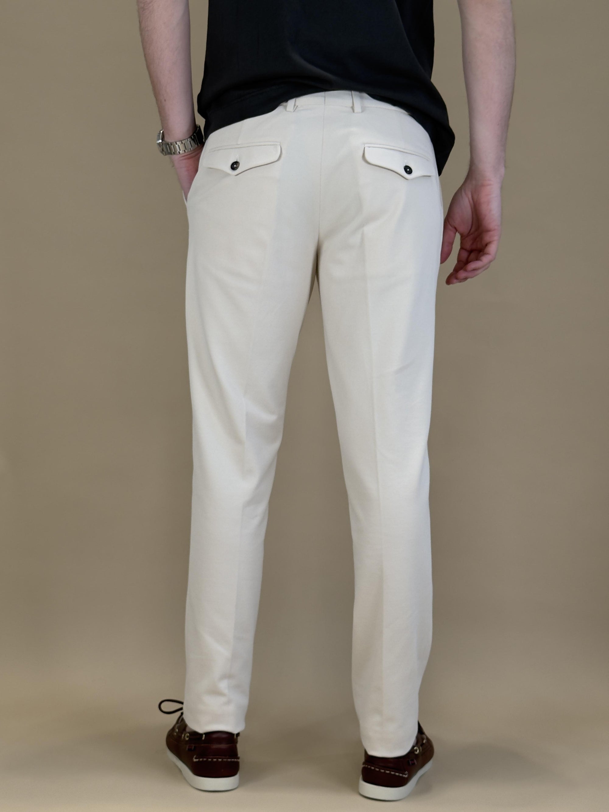 Pantalone in Piquet CN4652 1074 Circolo 1901