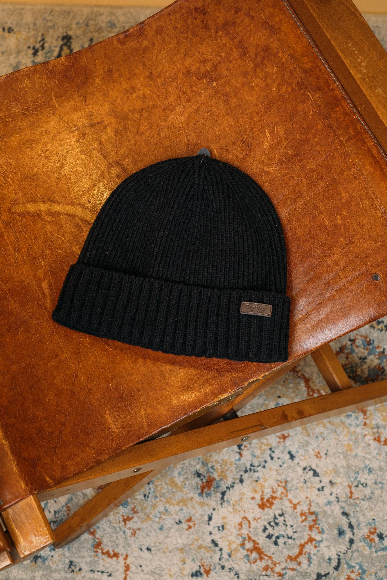 Carlton Beanie MHA0449 BK11 Barbour 