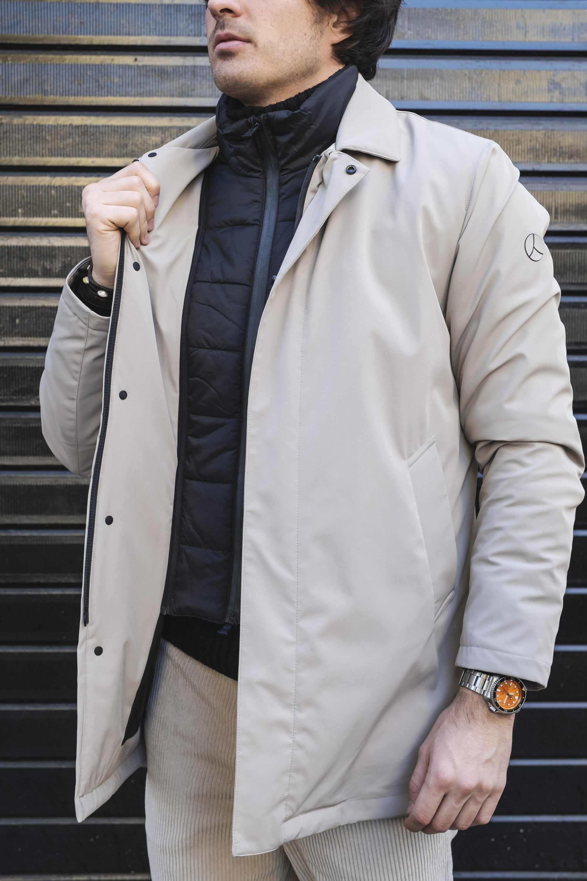 Cappotto Akkaido AKKAIDOPM781060 SAND People of Shibuya 