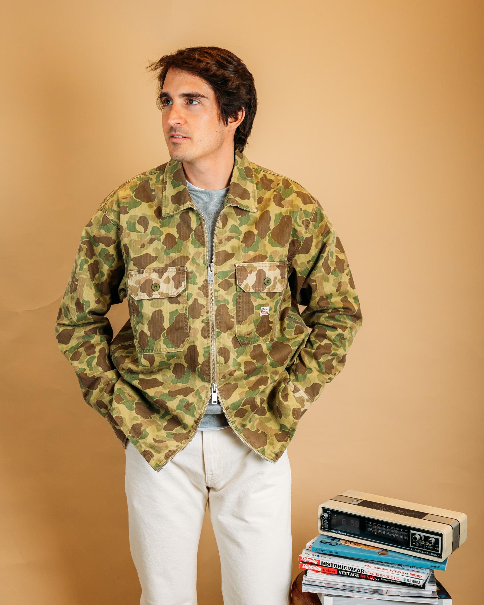 Overshirt Double Camouflage RRU90159T8030111 C0380 Roy Roger's 