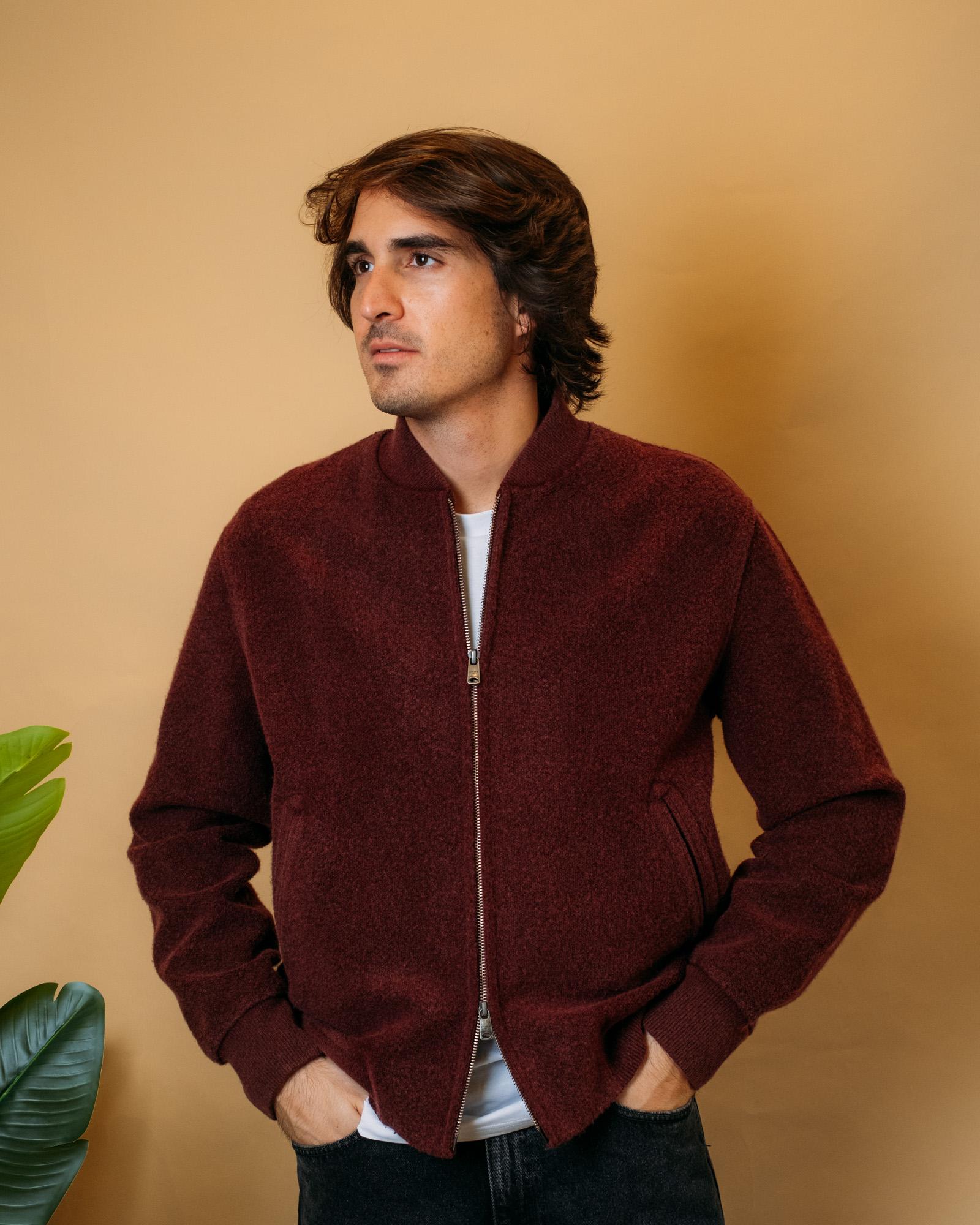 Bomber Dyed Wool CN5135 1184F Circolo 1901 