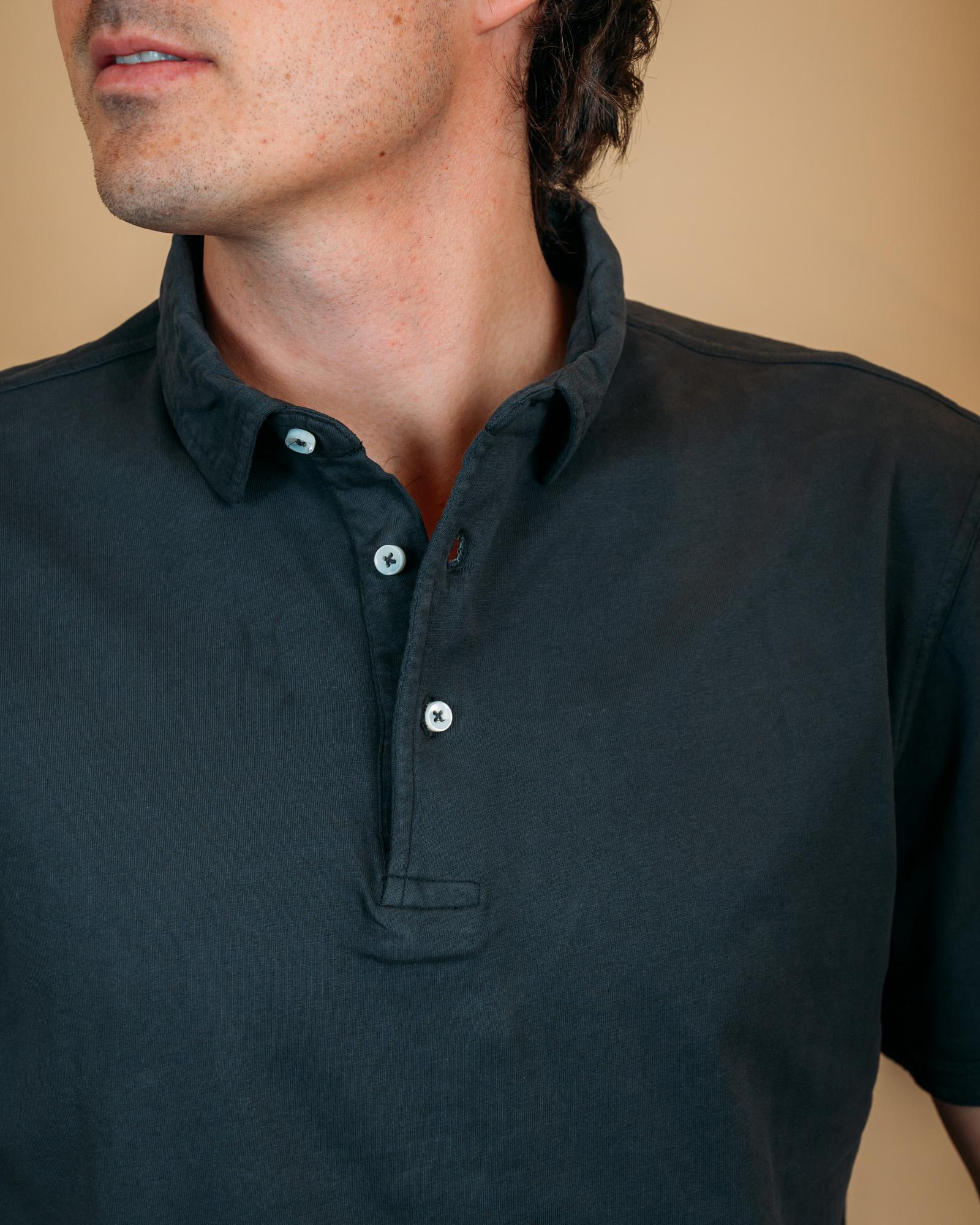 Polo Carbon Faded Black BLKM7011-11 FB Bl'ker 