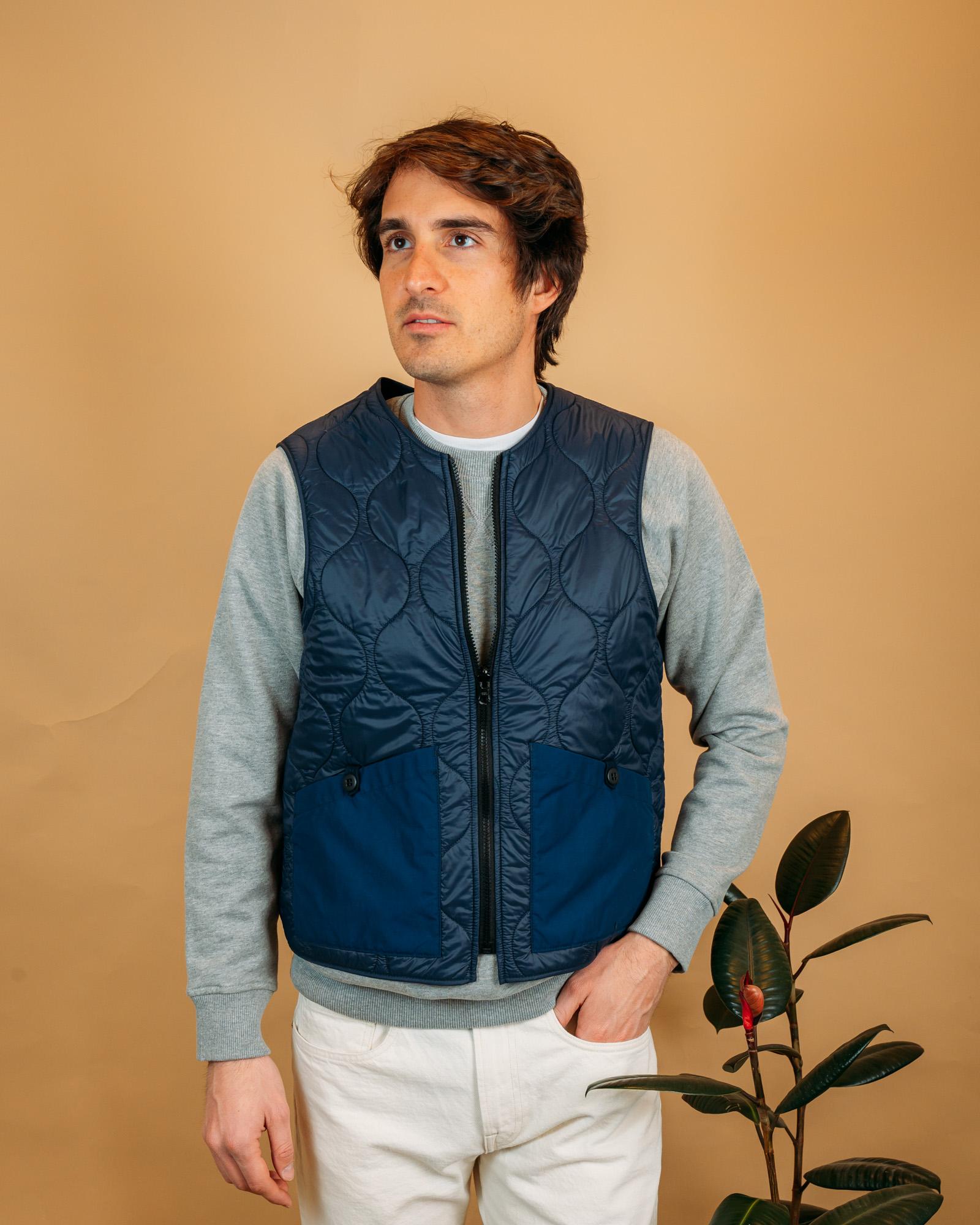 Gilet All Seasons Vest Navy 6920 NA Manifattura Ceccarelli 