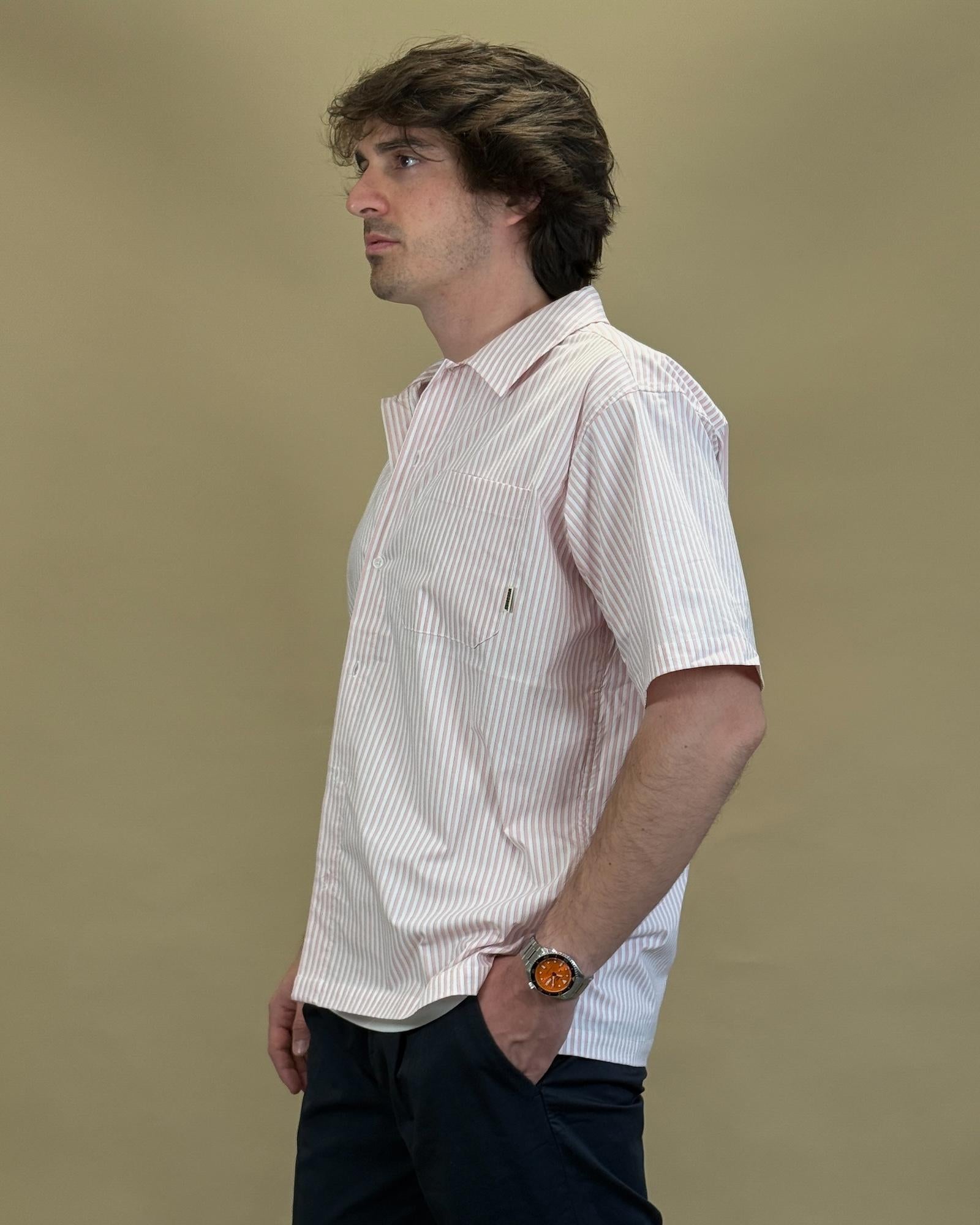 Wbbanks Stripe Shirt 2516-725 381 Woodbird 