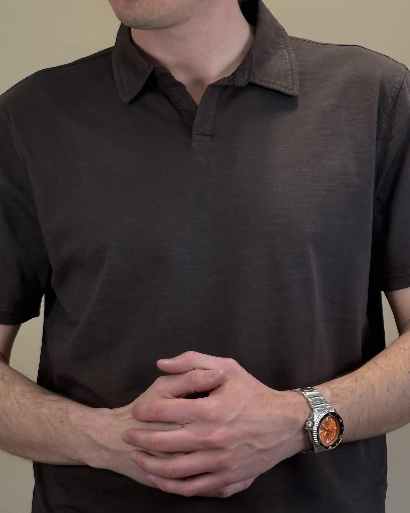 Polo in Cotone Fiammato BLKM2006 BR Bl'ker