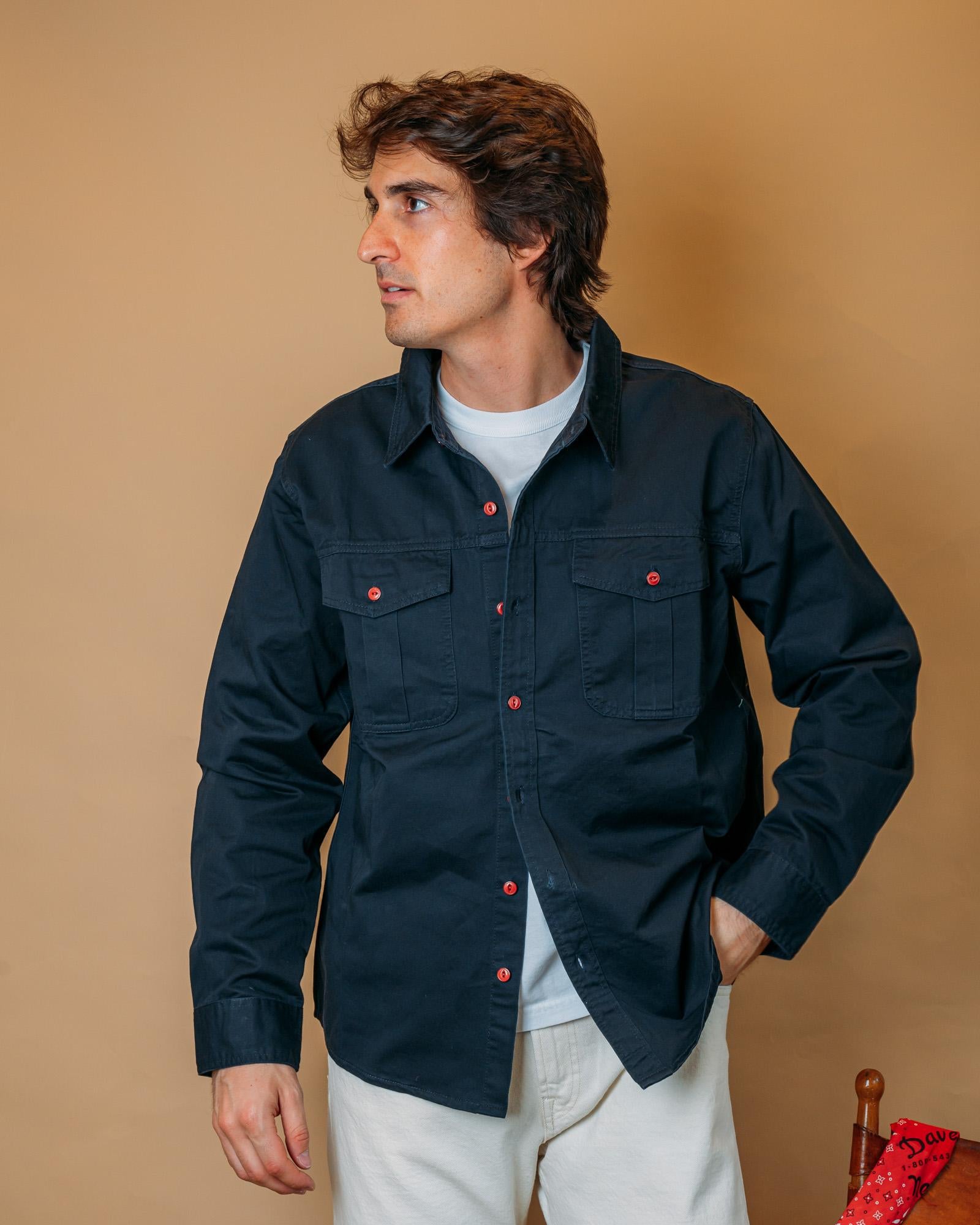 Workshirt Engineer Navy CFEW NAVY Bennet Works 
