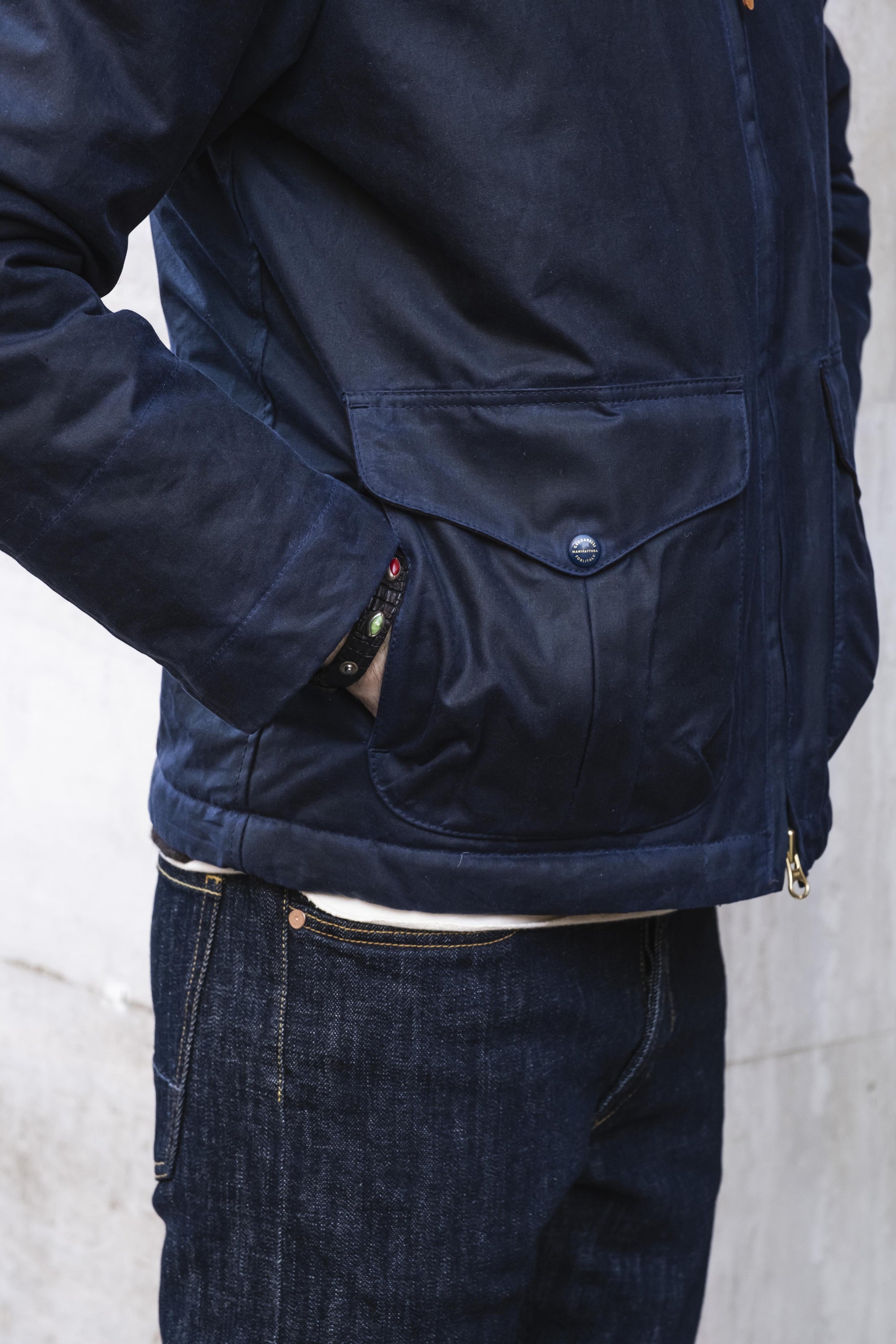 Blazer Coat 7066NAVY NAVY Manifattura Ceccarelli 