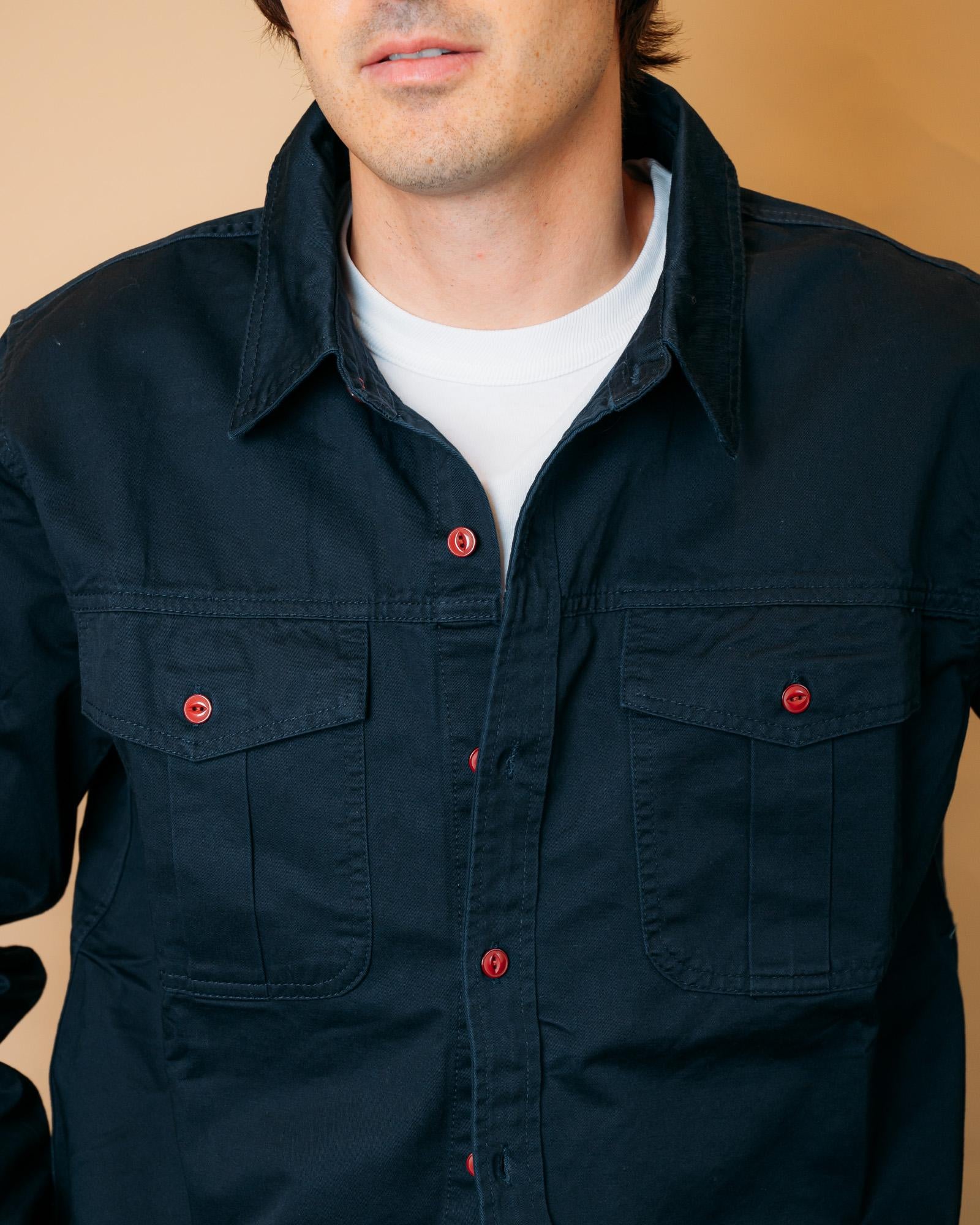 Workshirt Engineer Navy CFEW NAVY Bennet Works 
