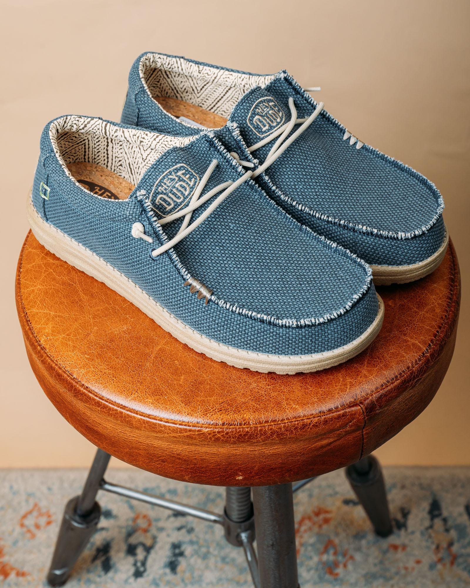 Scarpe Wally Braided Blue Night 40003 4NM Hey Dude 