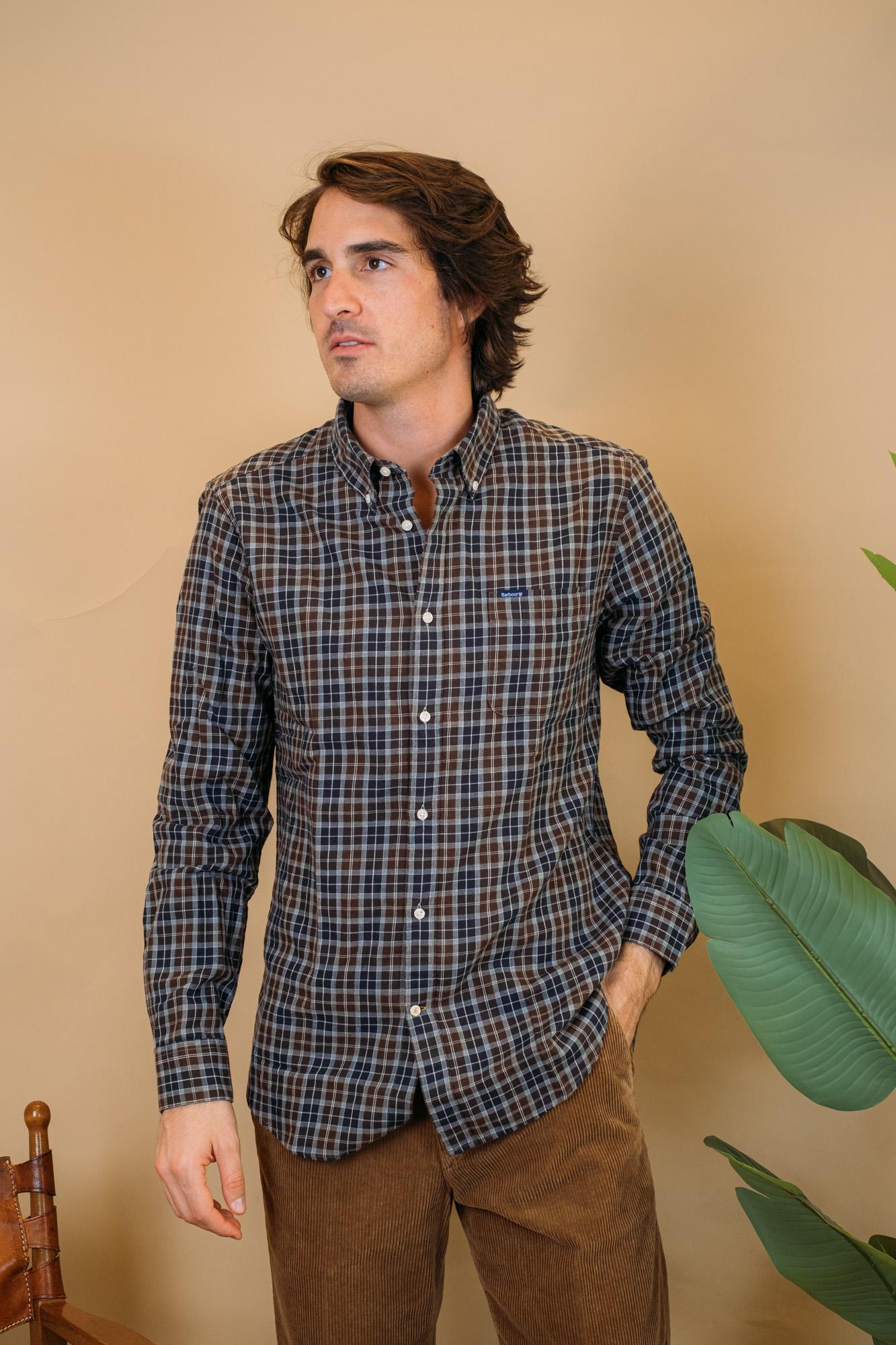 Lanark Tartan Shirt MSH5510 TN38 Barbour