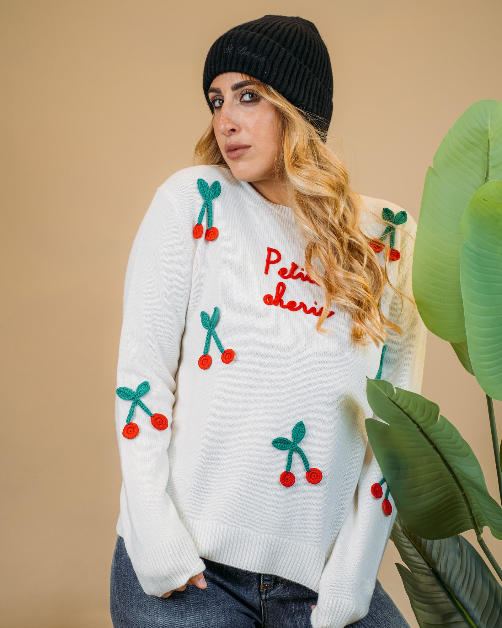 Sweater Petite Cherie NEWQUEEN 02380I MC2 Saint barth 